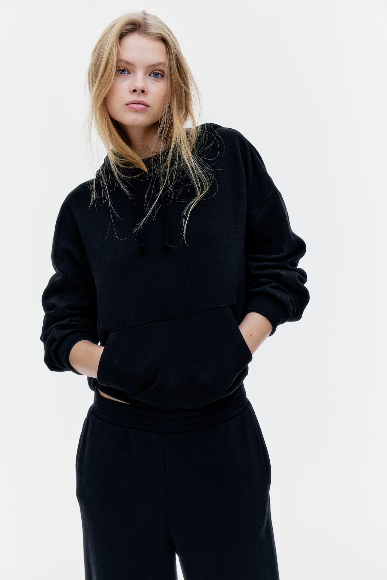 Oversized hoodie Black Ladies H&M - Main Image