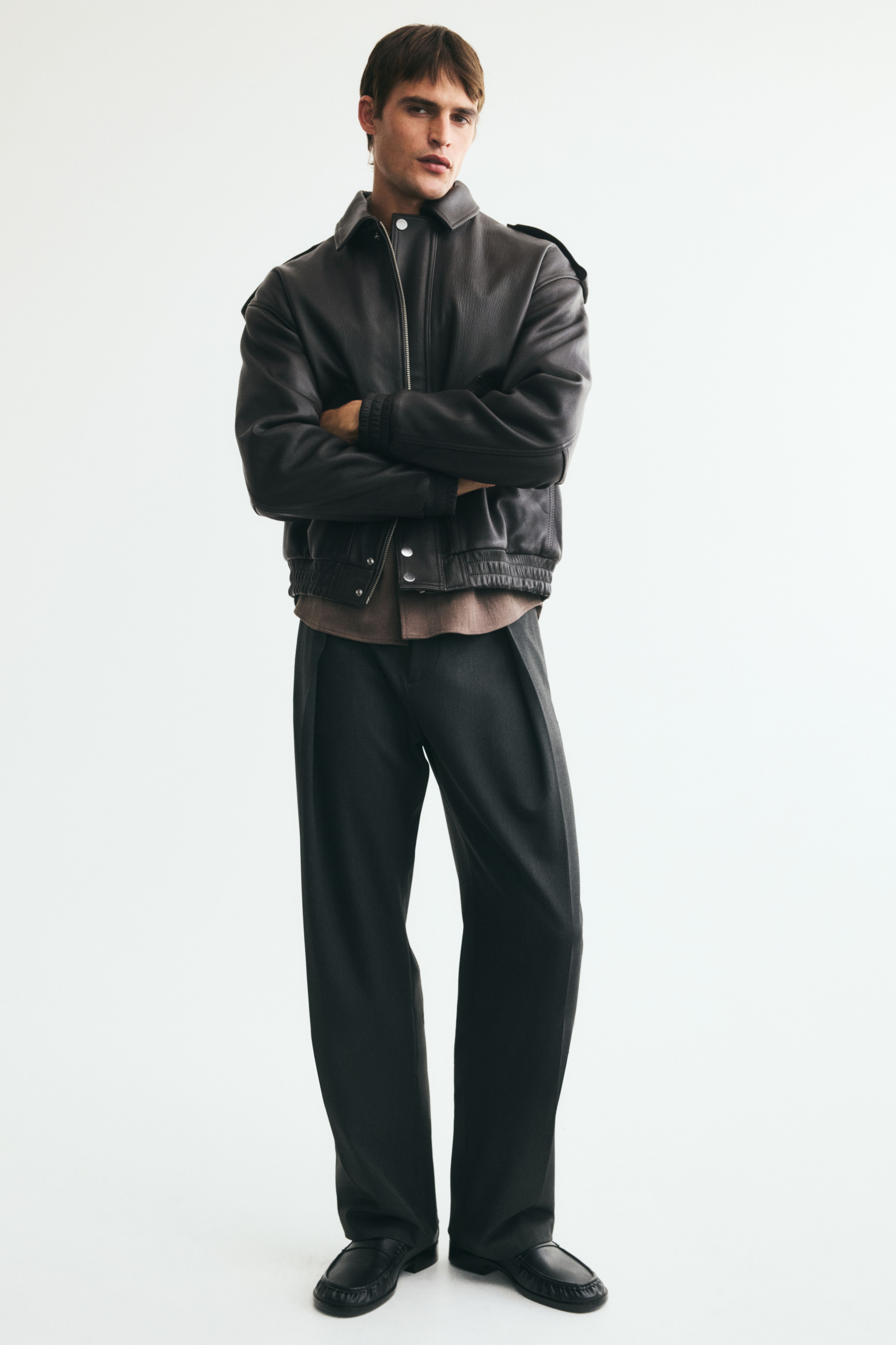 Blouson en cuir