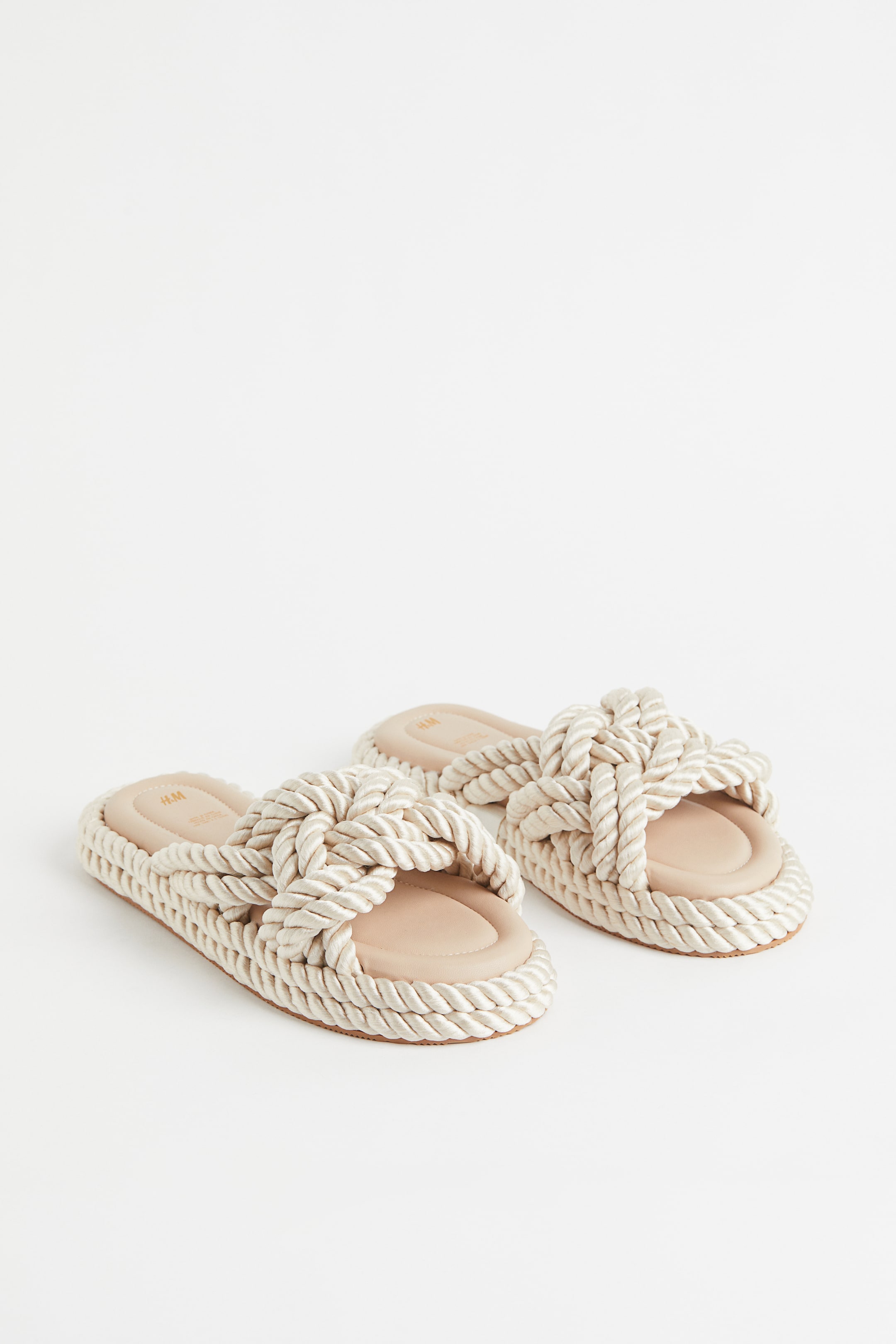 Slides - Light beige - Ladies | H&M GB