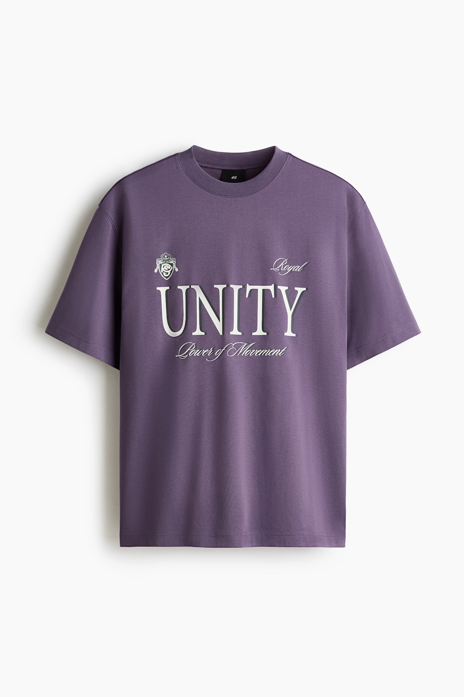Loose-Fit Printed T-Shirt - Purple/Unity/Black/Powerful/Red/Always Powerful/Light beige/Powerful - 2