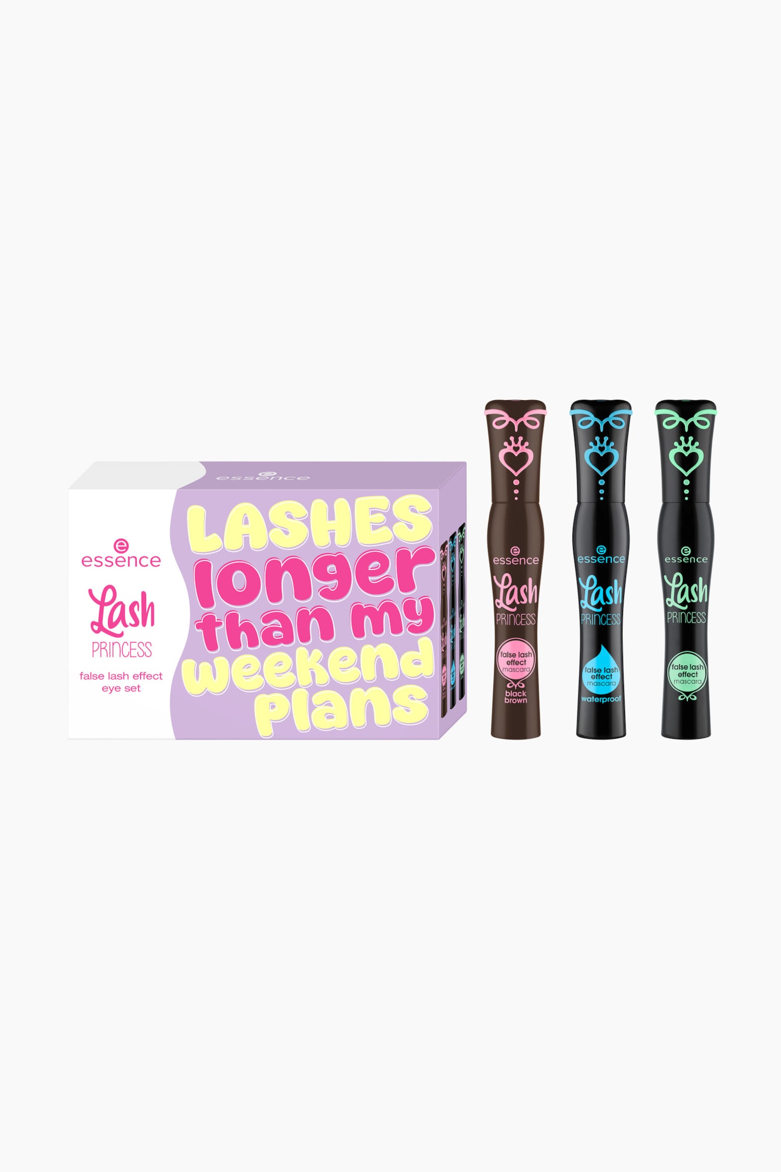 Lash Princess False Lash Effect Eye Set - Black Brown/black/waterproof - 1