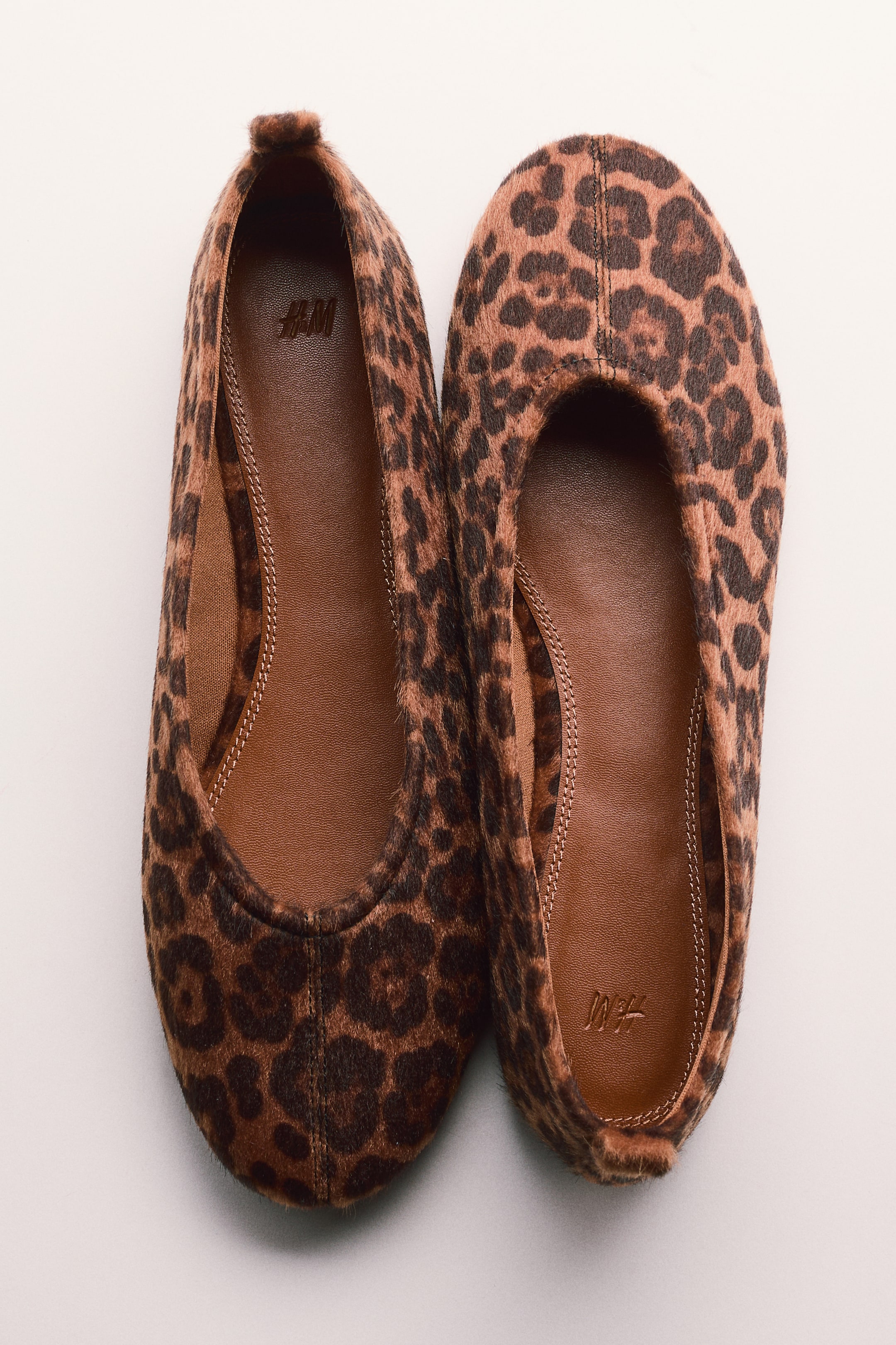 Ampliar la imagen: Bailarinas - Café/Diseño de leopardo - Ladies | H&M MX 1