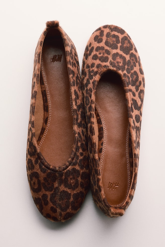 Bailarinas - Café/Diseño de leopardo - 2