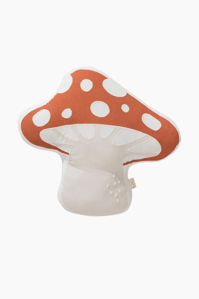 Kissen Isa - Beige/rot - 1