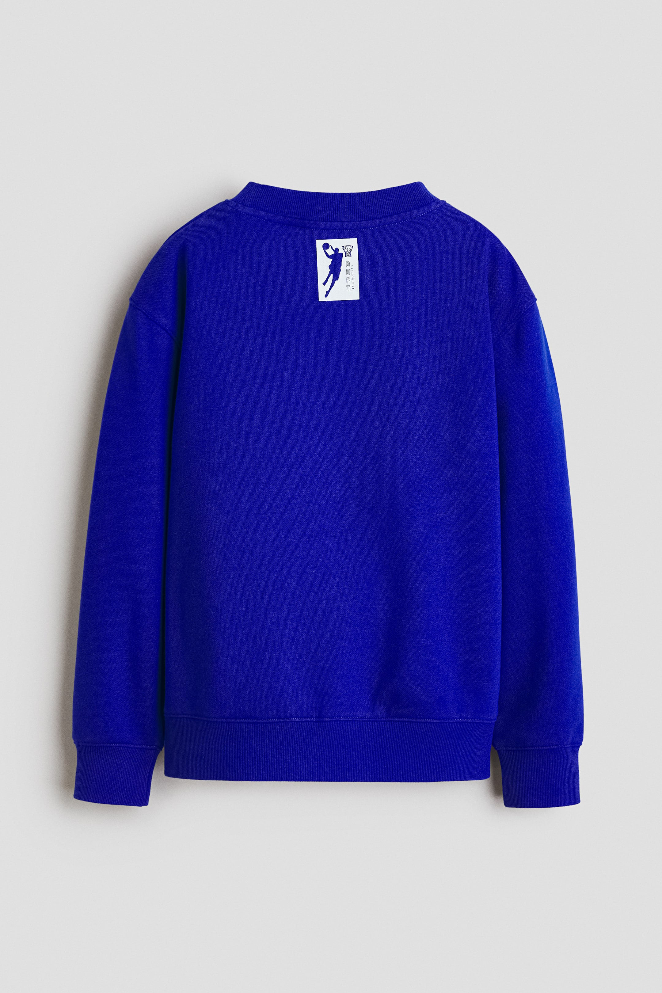 Motif-Detail Brushed-Inside Sweatshirt