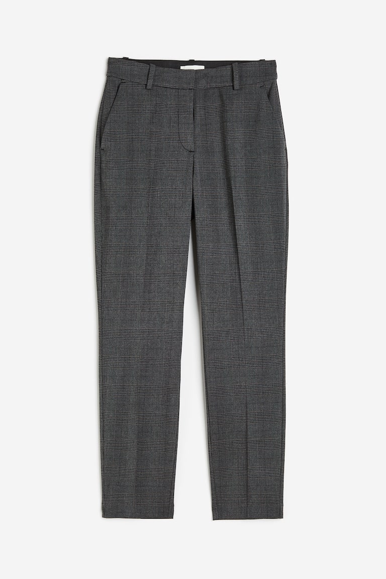 cigarette pants h&m Women's Black Cigarette trousers