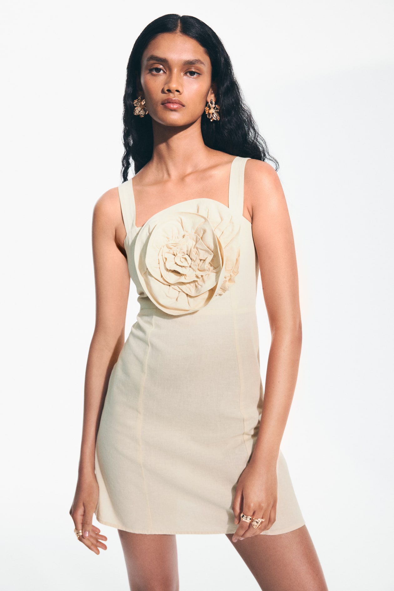 Appliqued Dress - image 3