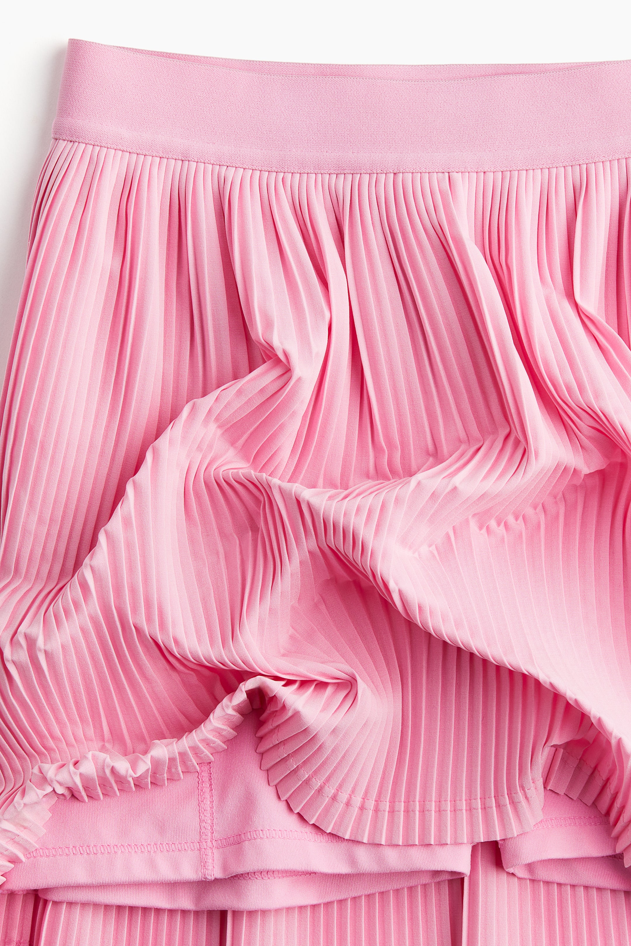 Pleated tennis skirt in DryMove™ - Pink - Kids | H&M GB