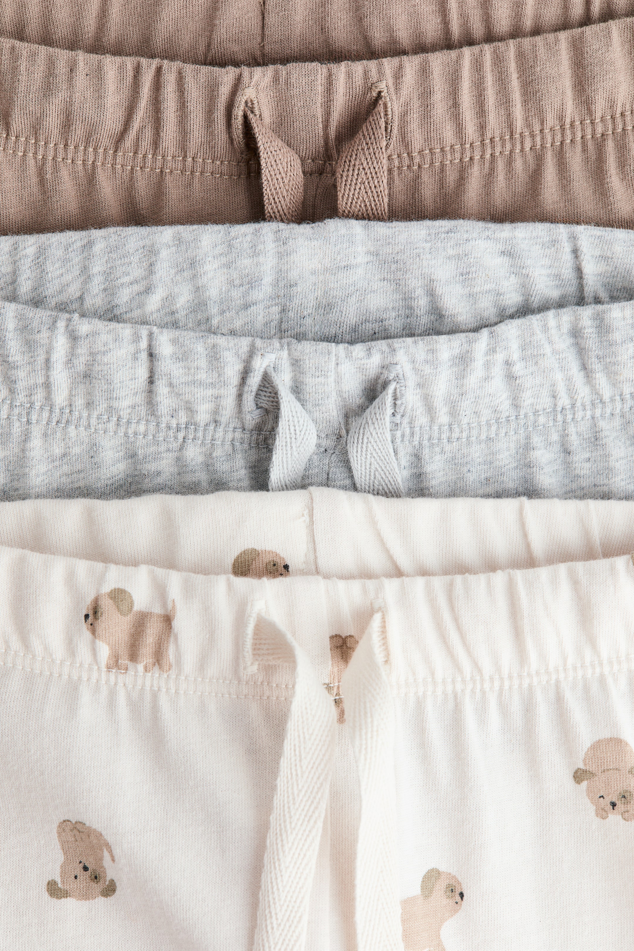 Детские джинсы H&M 3-pack Cotton Jersey Joggers — фото 2