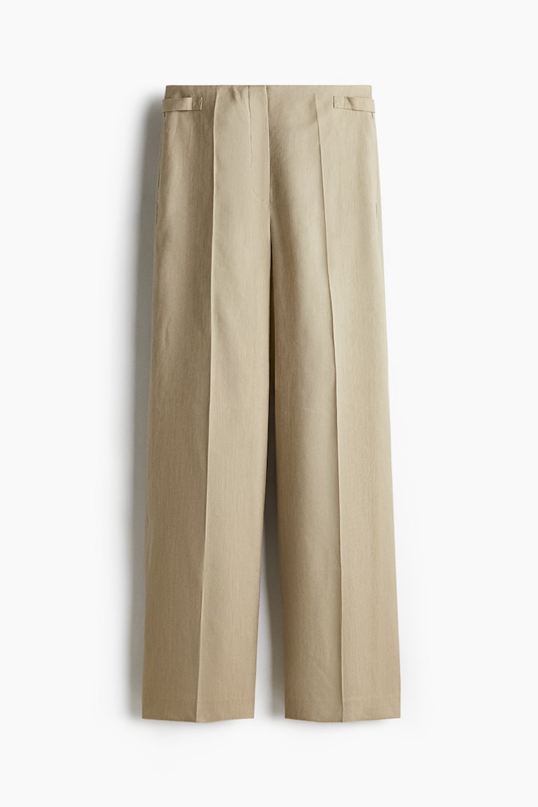 Pantalone od mešavine lana