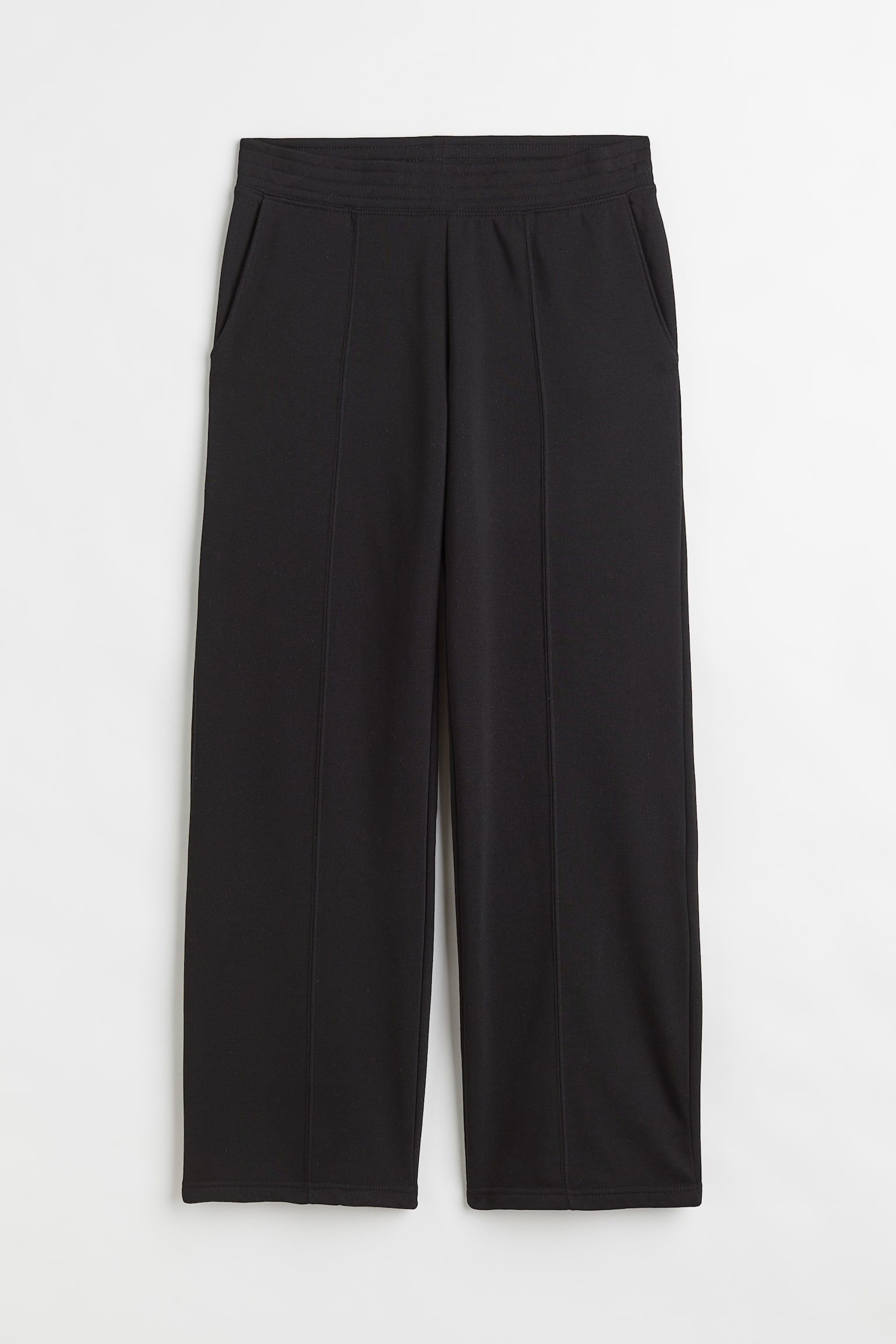 Straight Track Pants - Black - 1