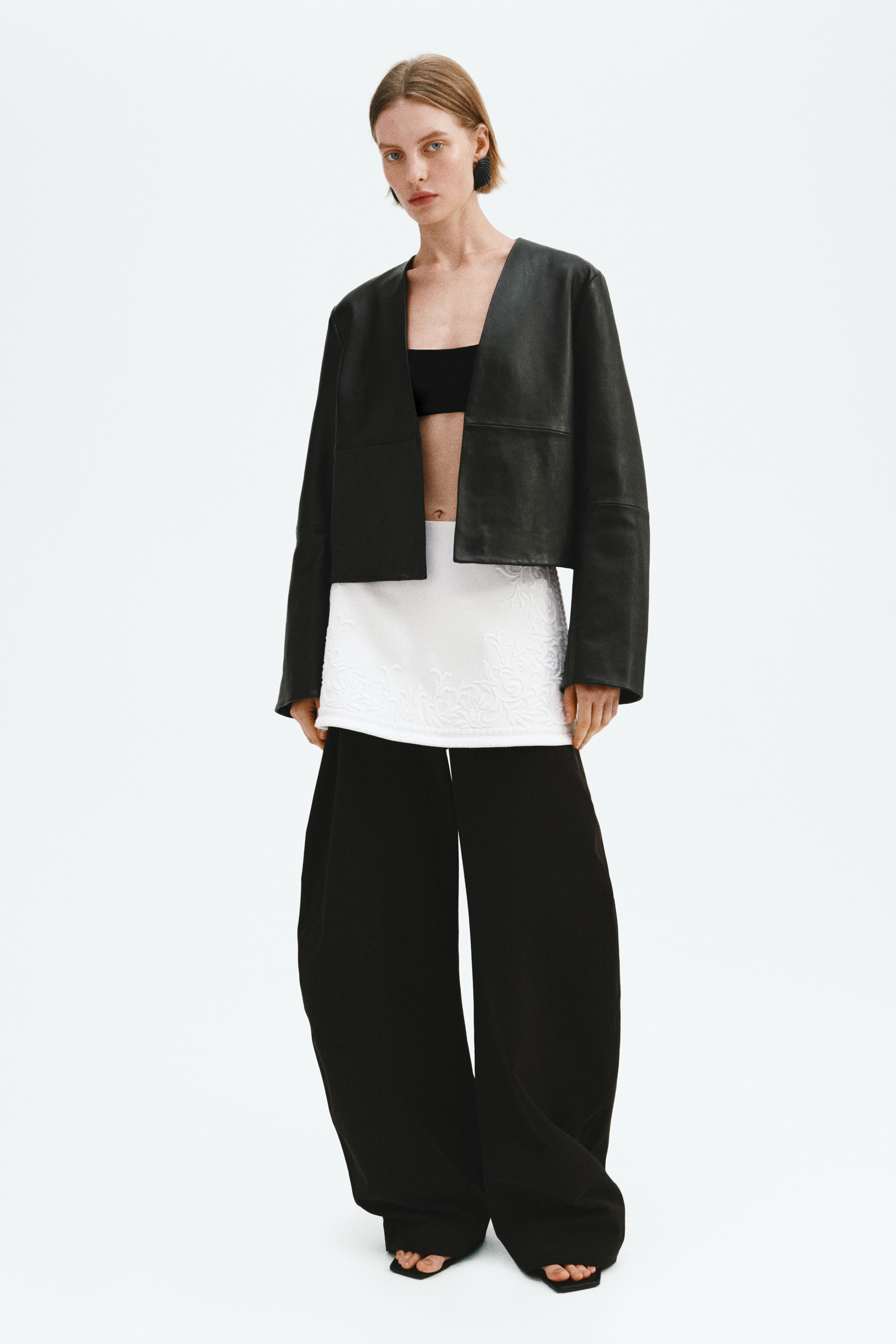 Linen-Blend Mini Skirt from H&M - $99