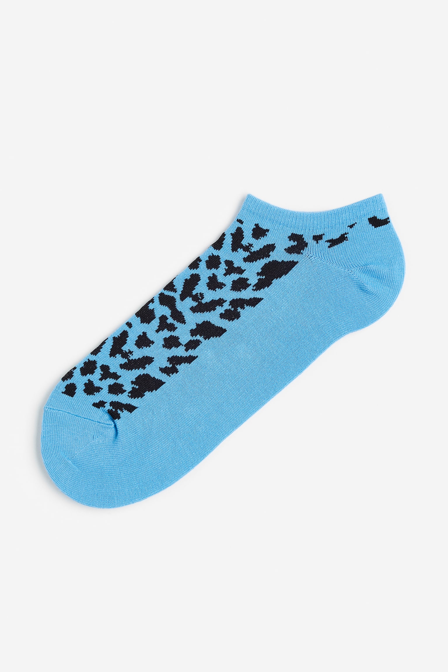 Ankle Socks - Blue/Leopard print/Green/Tie dye/Black/Donuts - 1