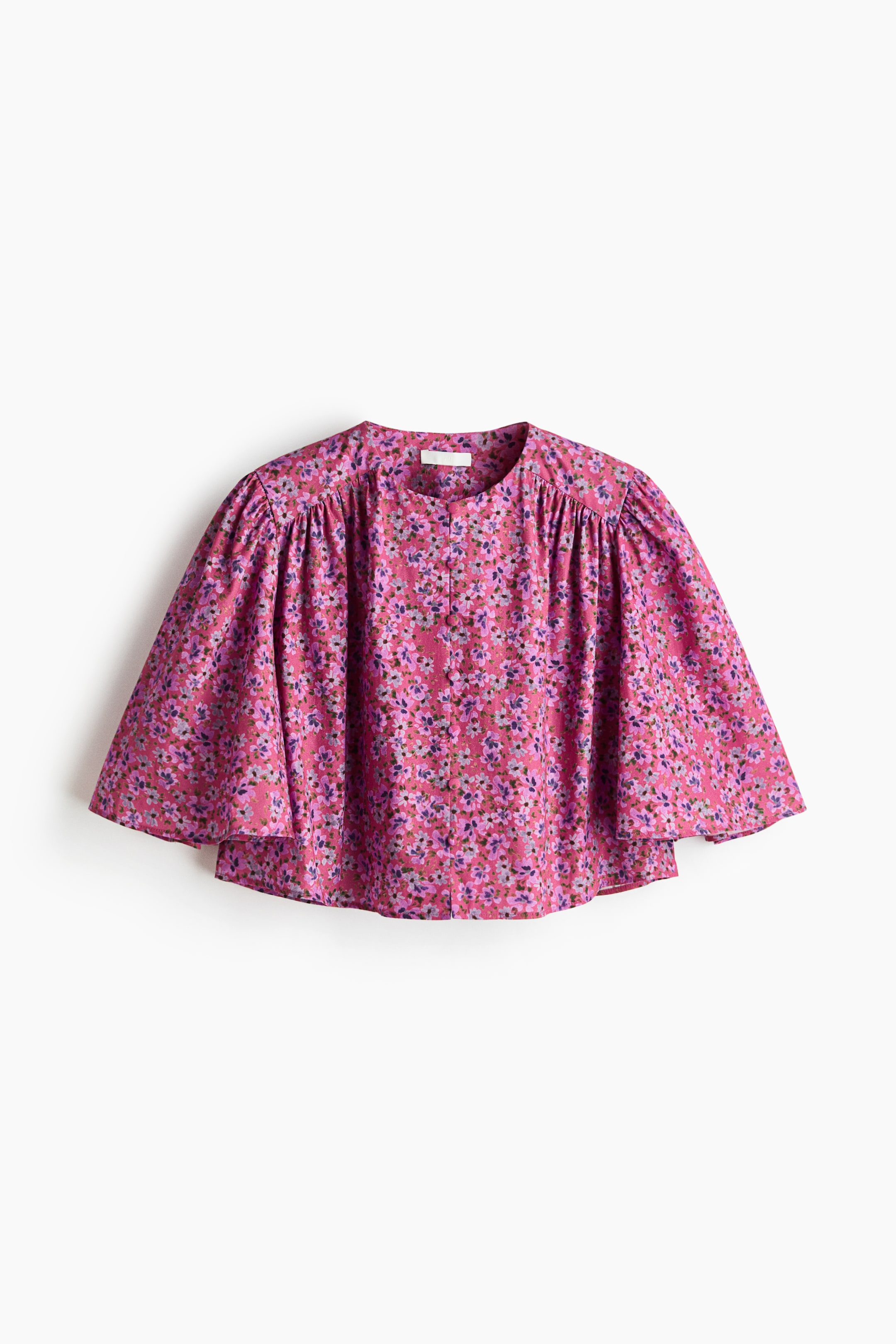 Short Cotton Blouse