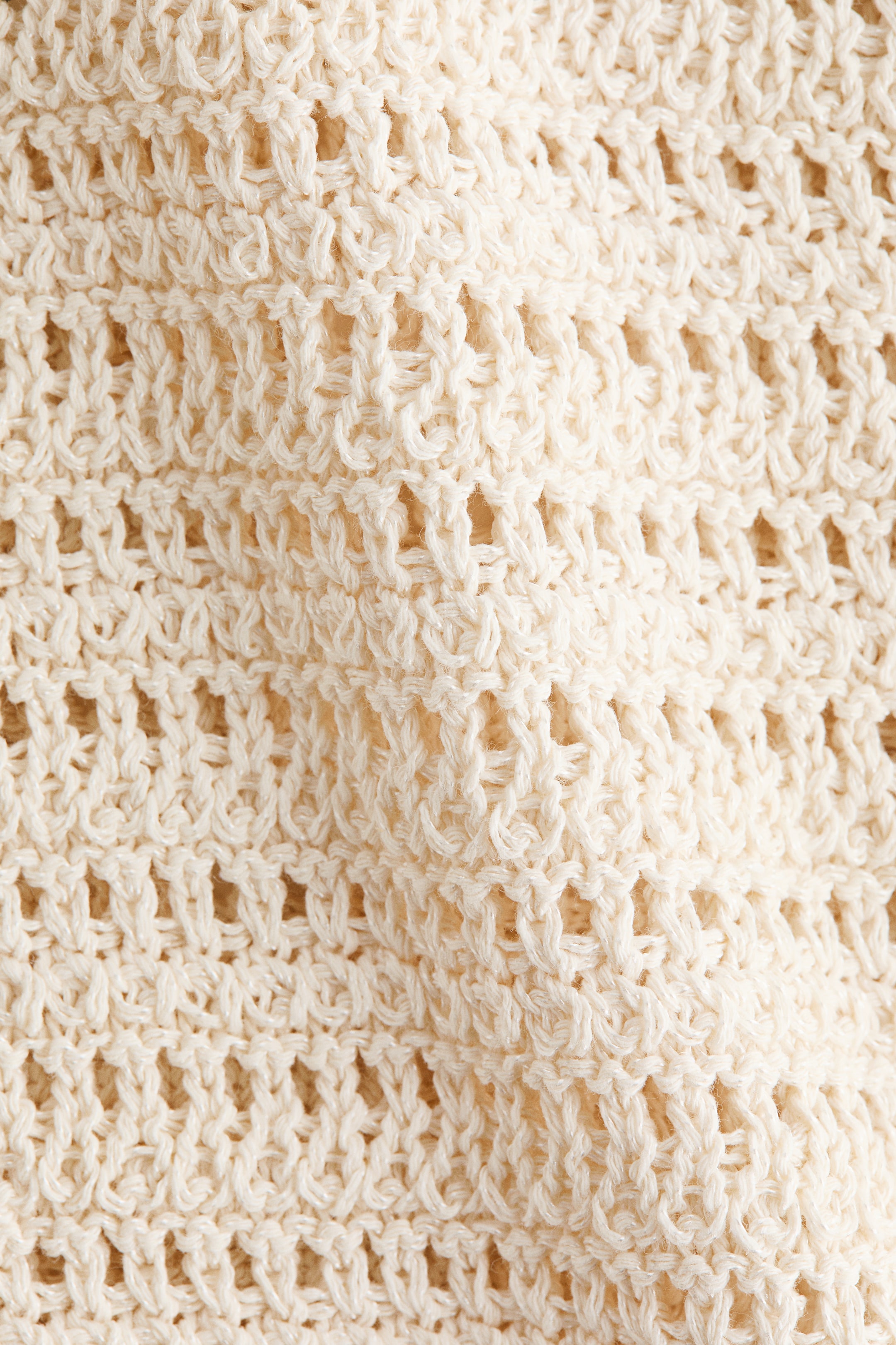 Pointelle-Knit Cardigan