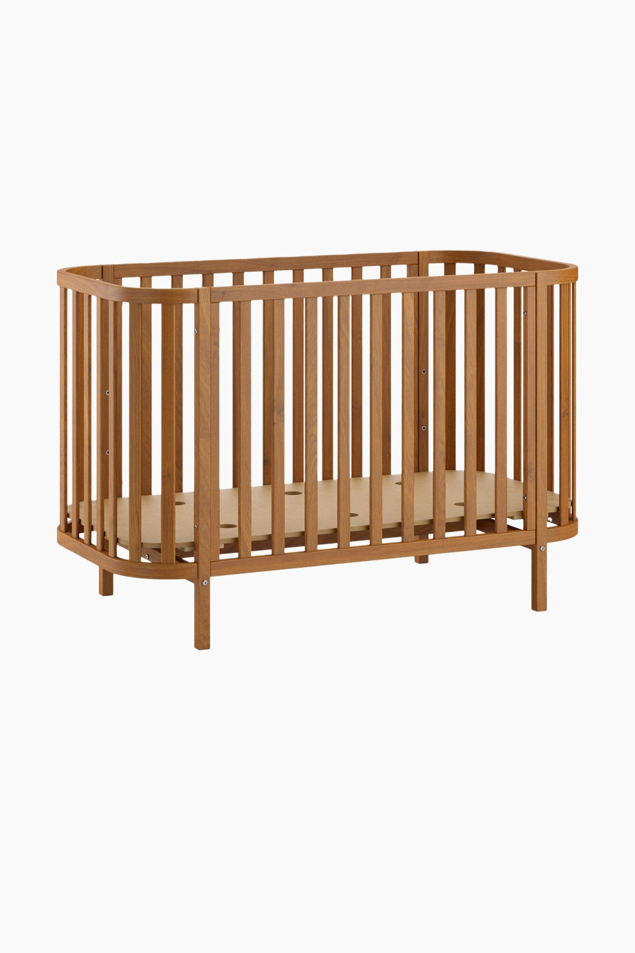 Grotere afbeelding bekijken: Oval Cot - Cocoon - Walnut - Petite Amélie - HOME | H&M BE 1