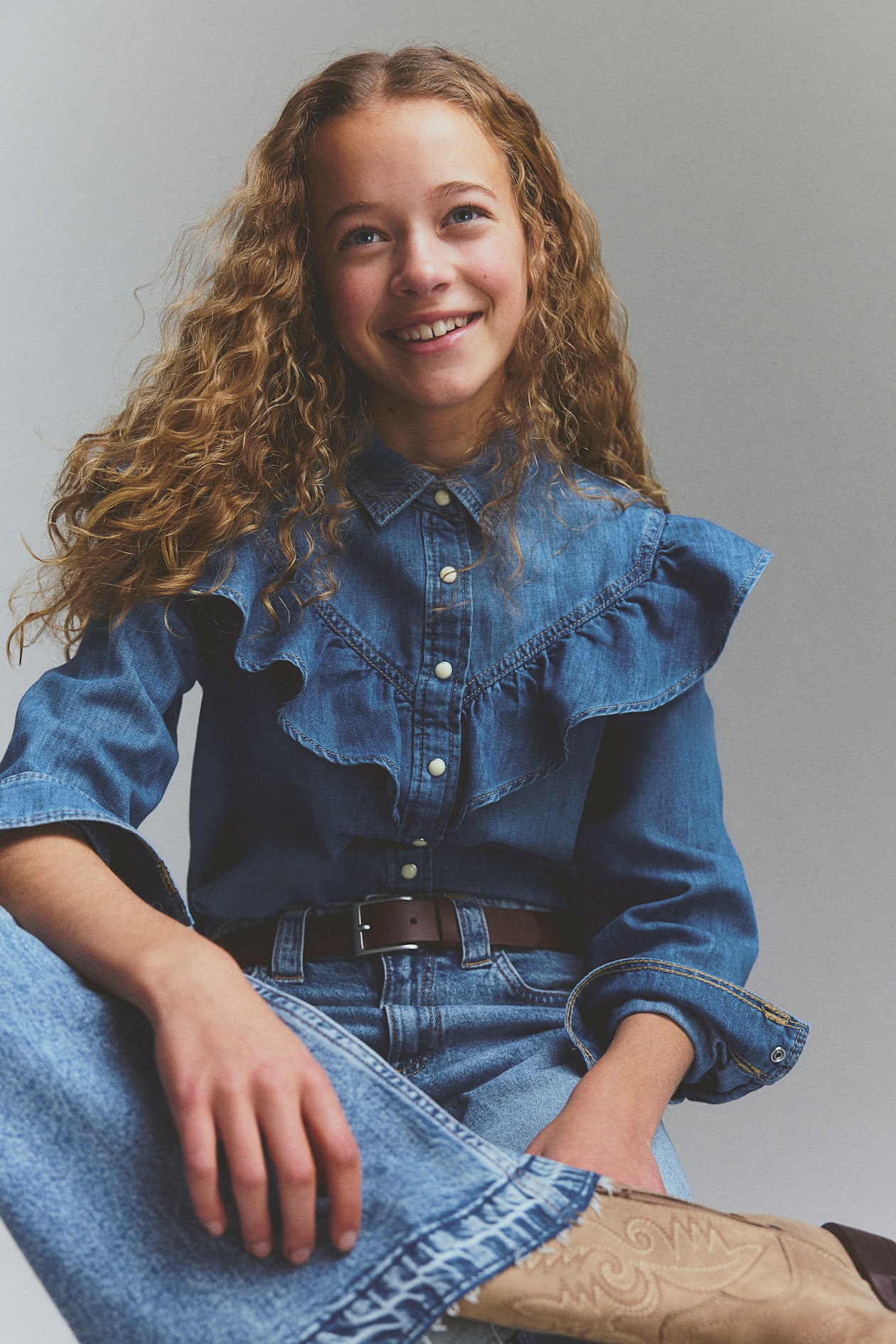 Slim Fit Camisa Vaquera H&m Mujer H&m Camisa Vaquera Mujer