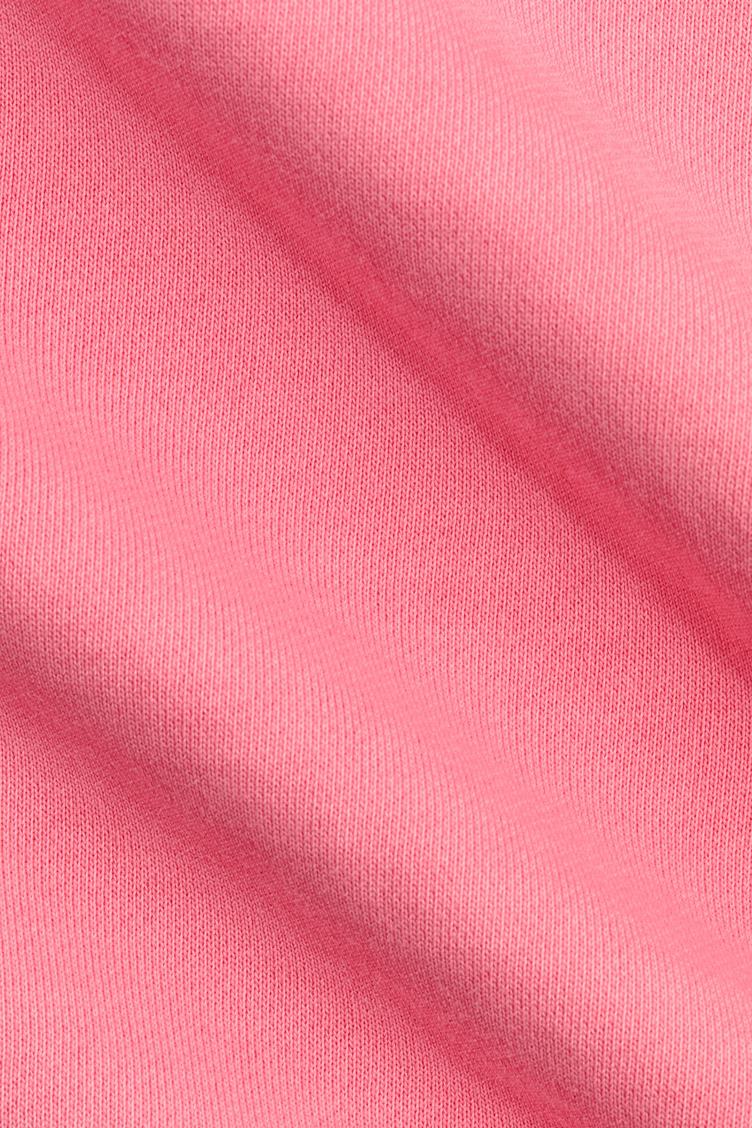 Short-Sleeved Sweatshirt - Pink/Light beige/Cream/Light taupe - 5