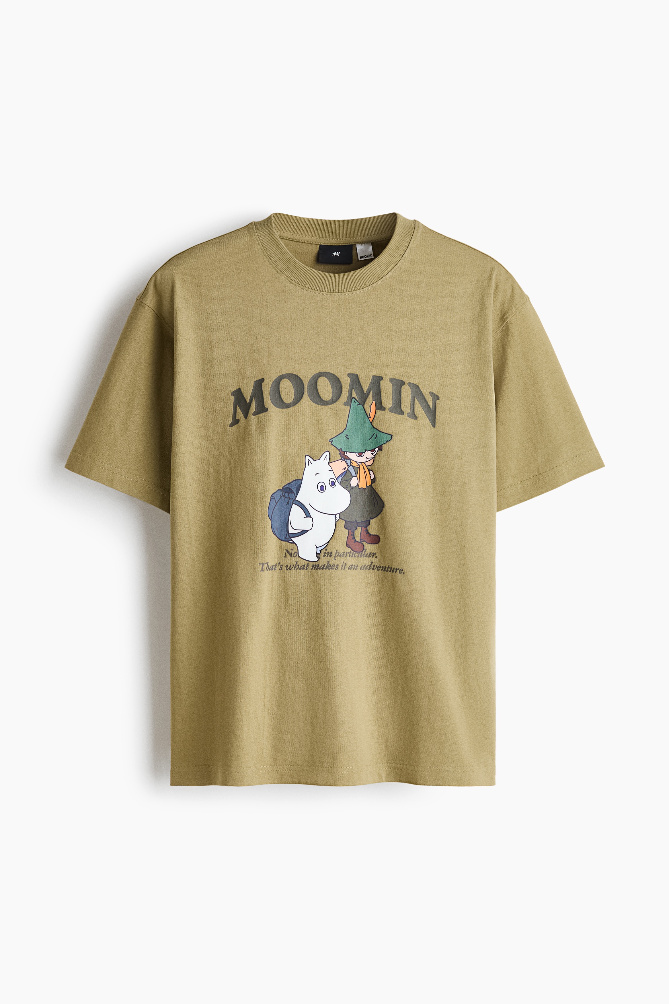 Loose Fit Printed cotton T-shirt