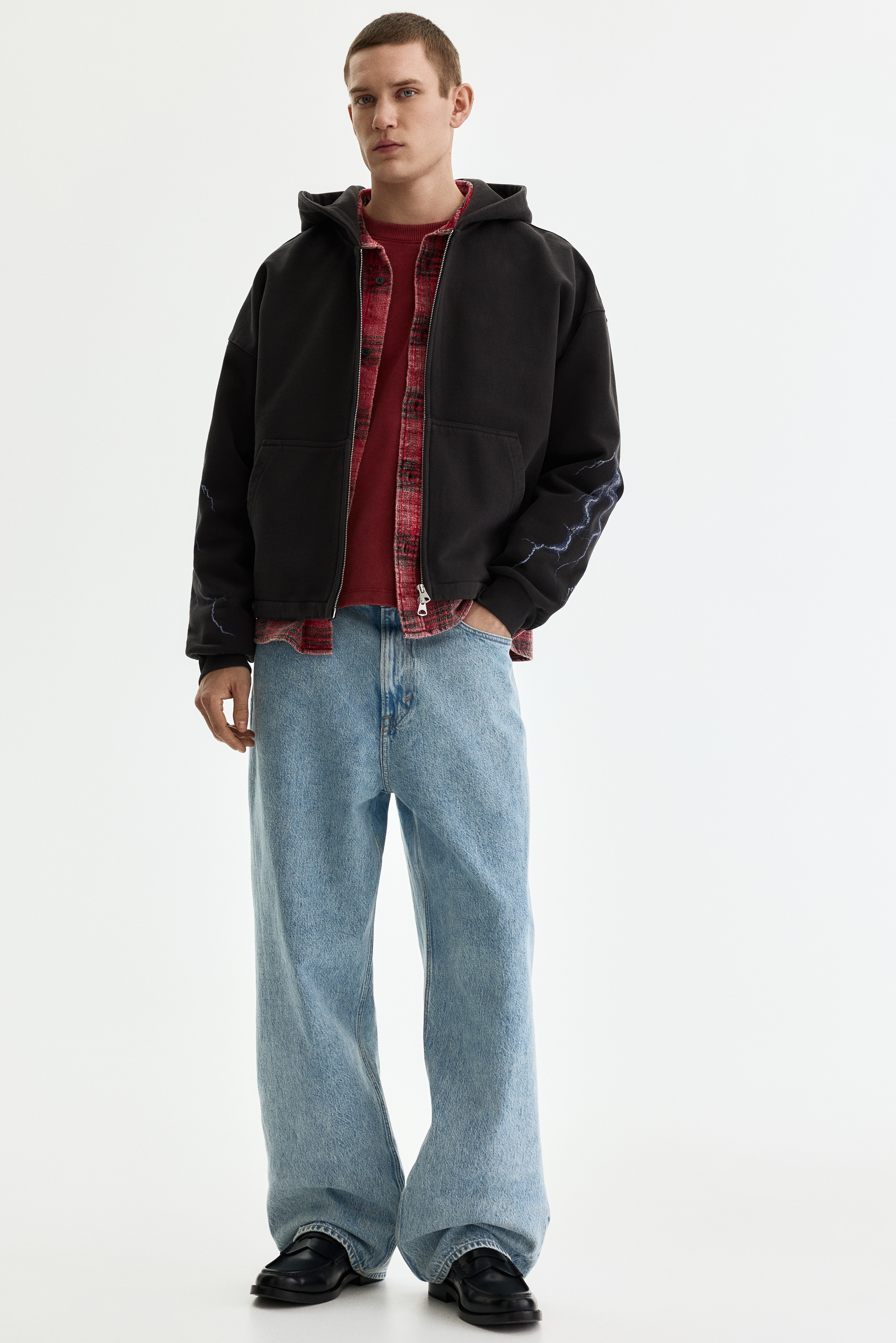 Oversized Boxy Hooded Jacket from H&M - $59.99