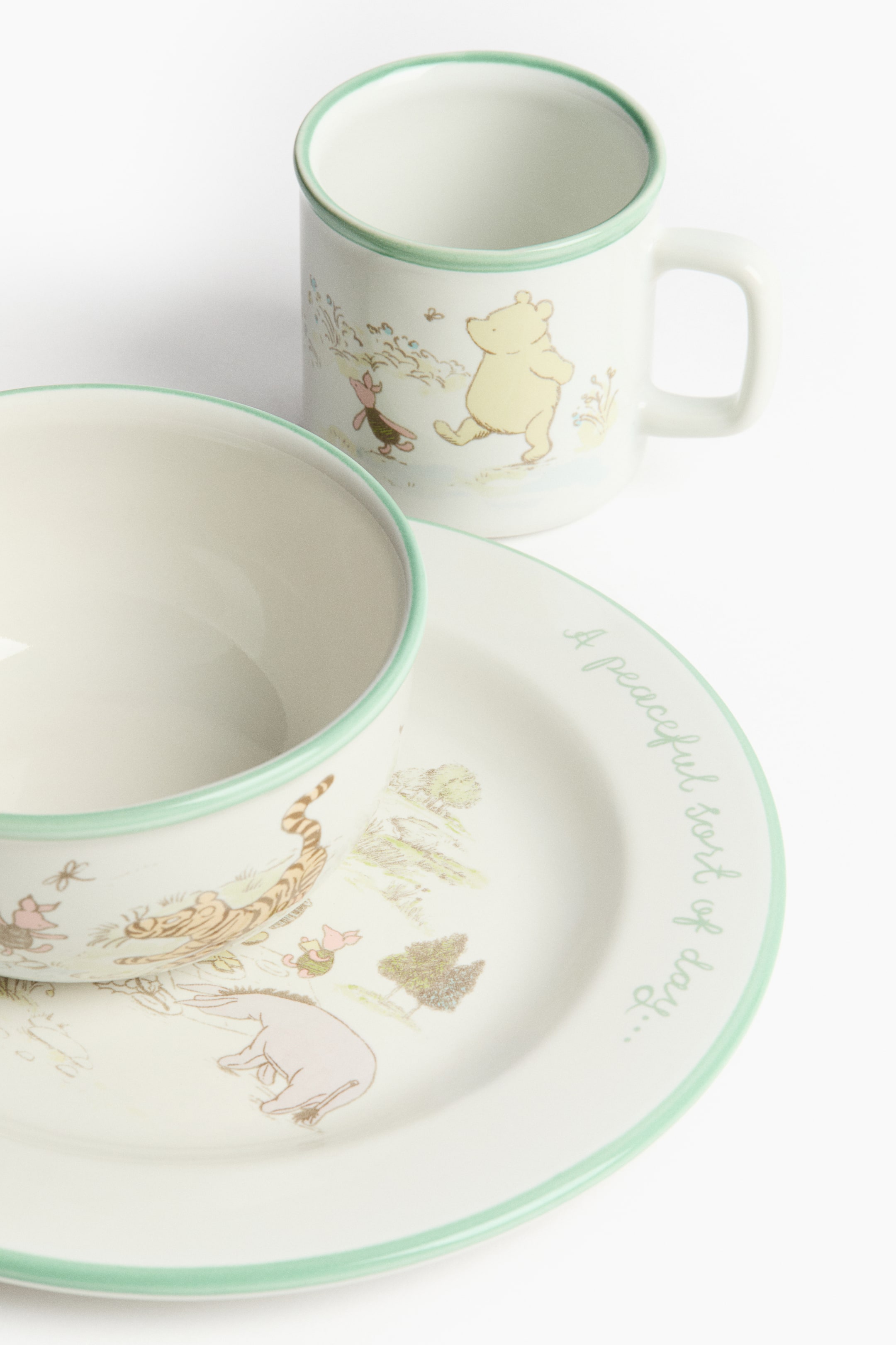 H&M 3-Piece Children's Stoneware Tableware Set — фото 4