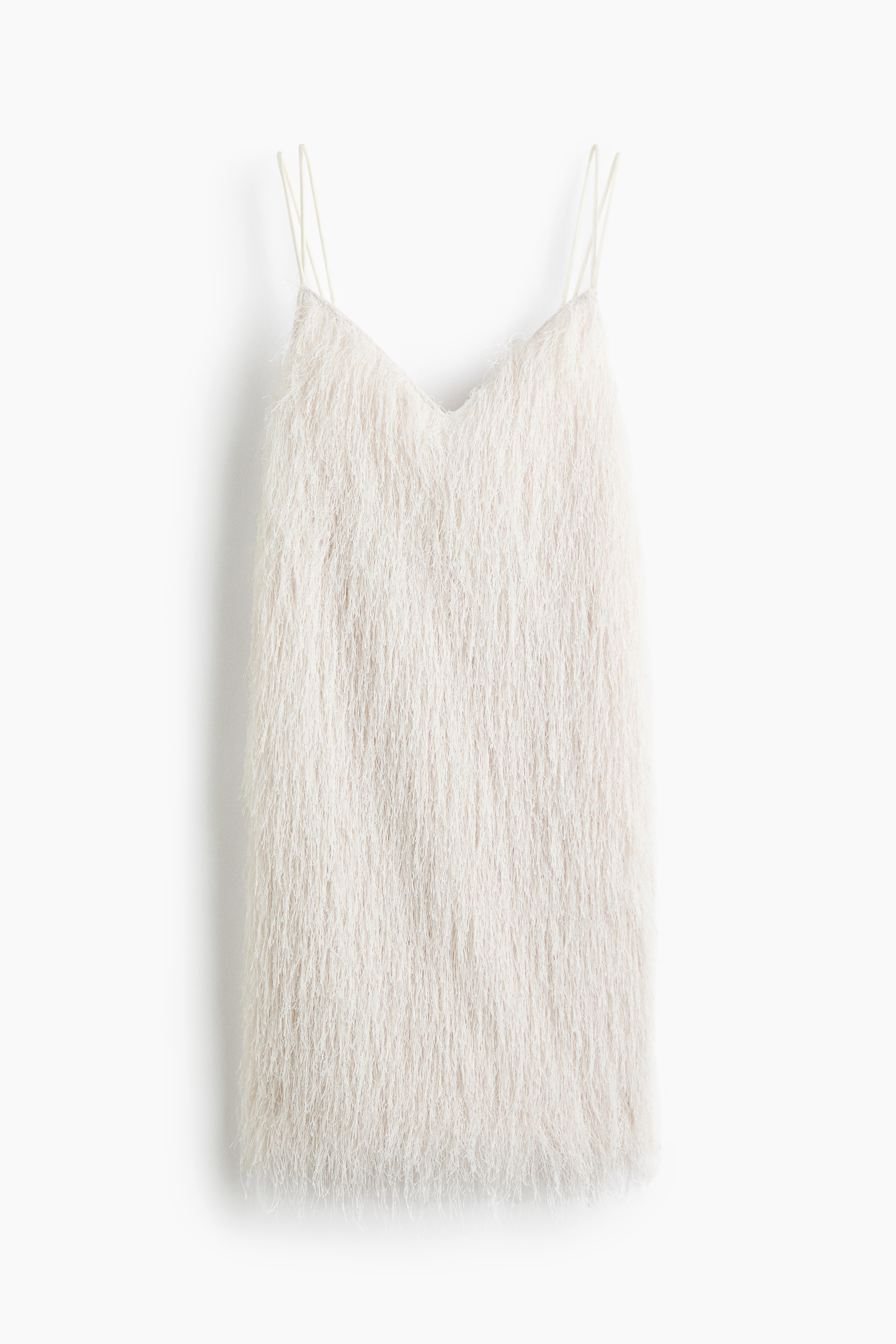 Fringed strappy dress
