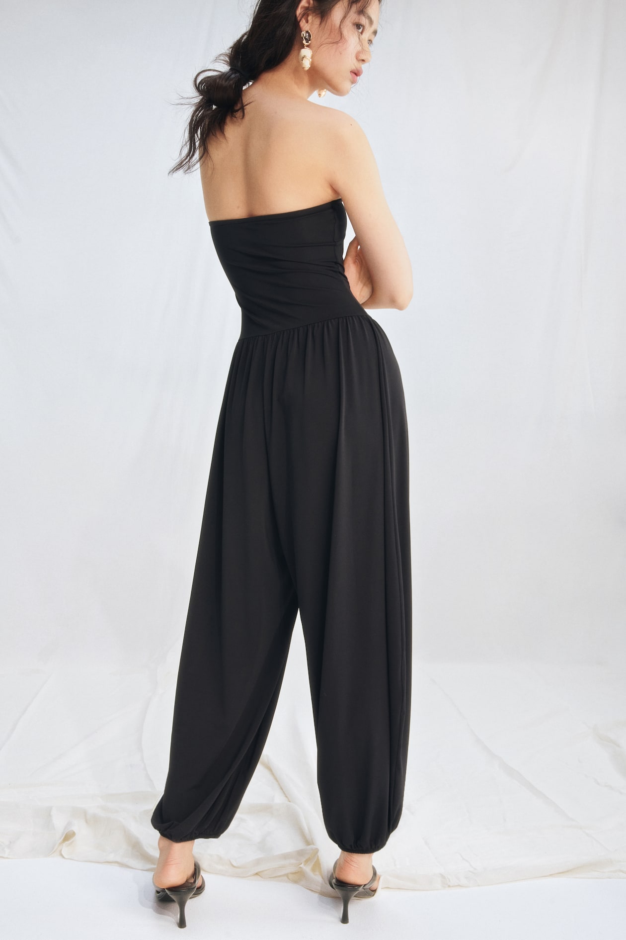 Balloon-Leg Bandeau Jumpsuit - image 5
