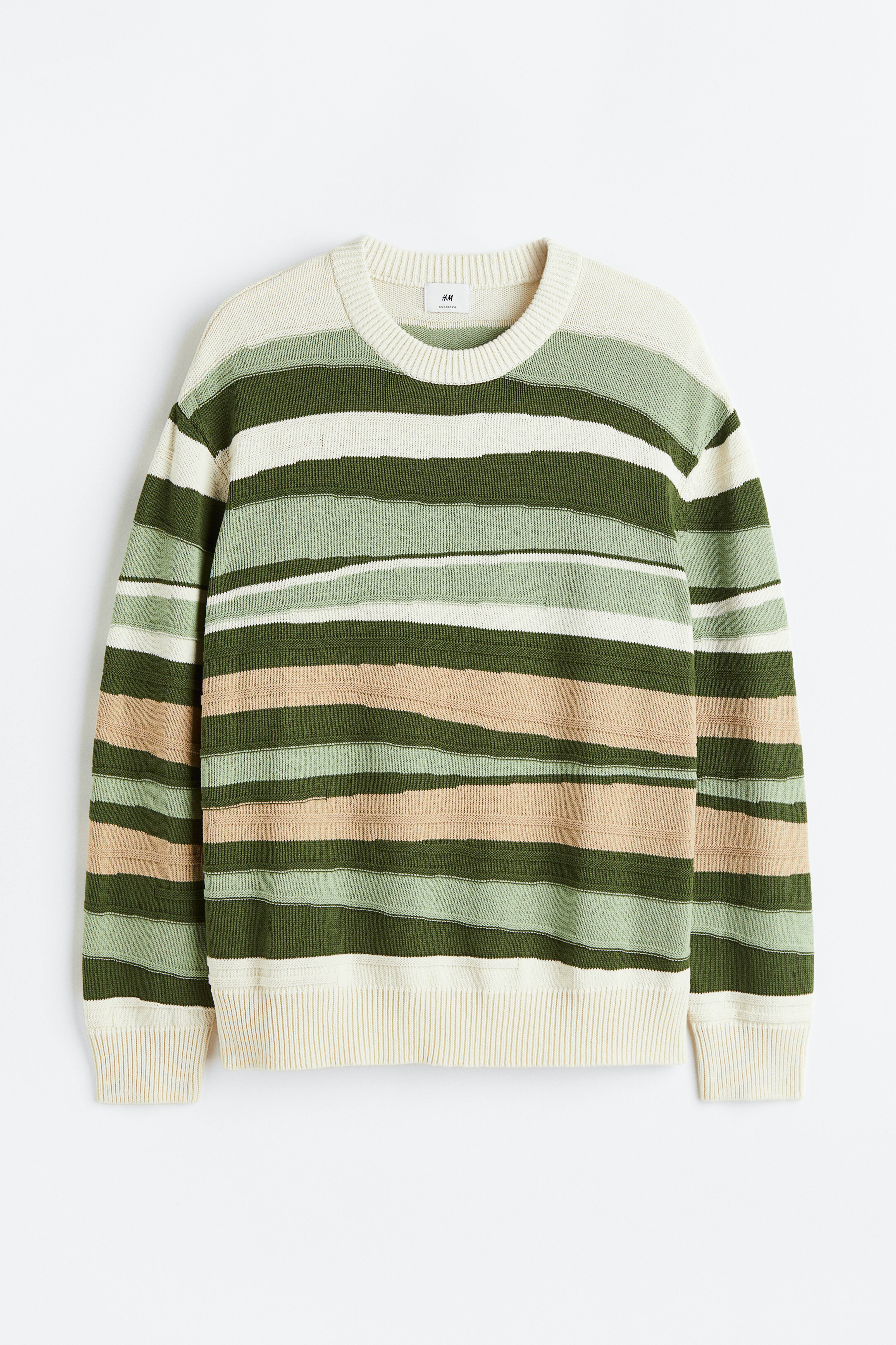 Jacquard knit sweater h&m hotsell