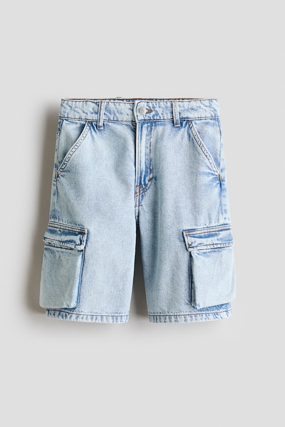 Детские шорты H&M Denim Cargo Shorts