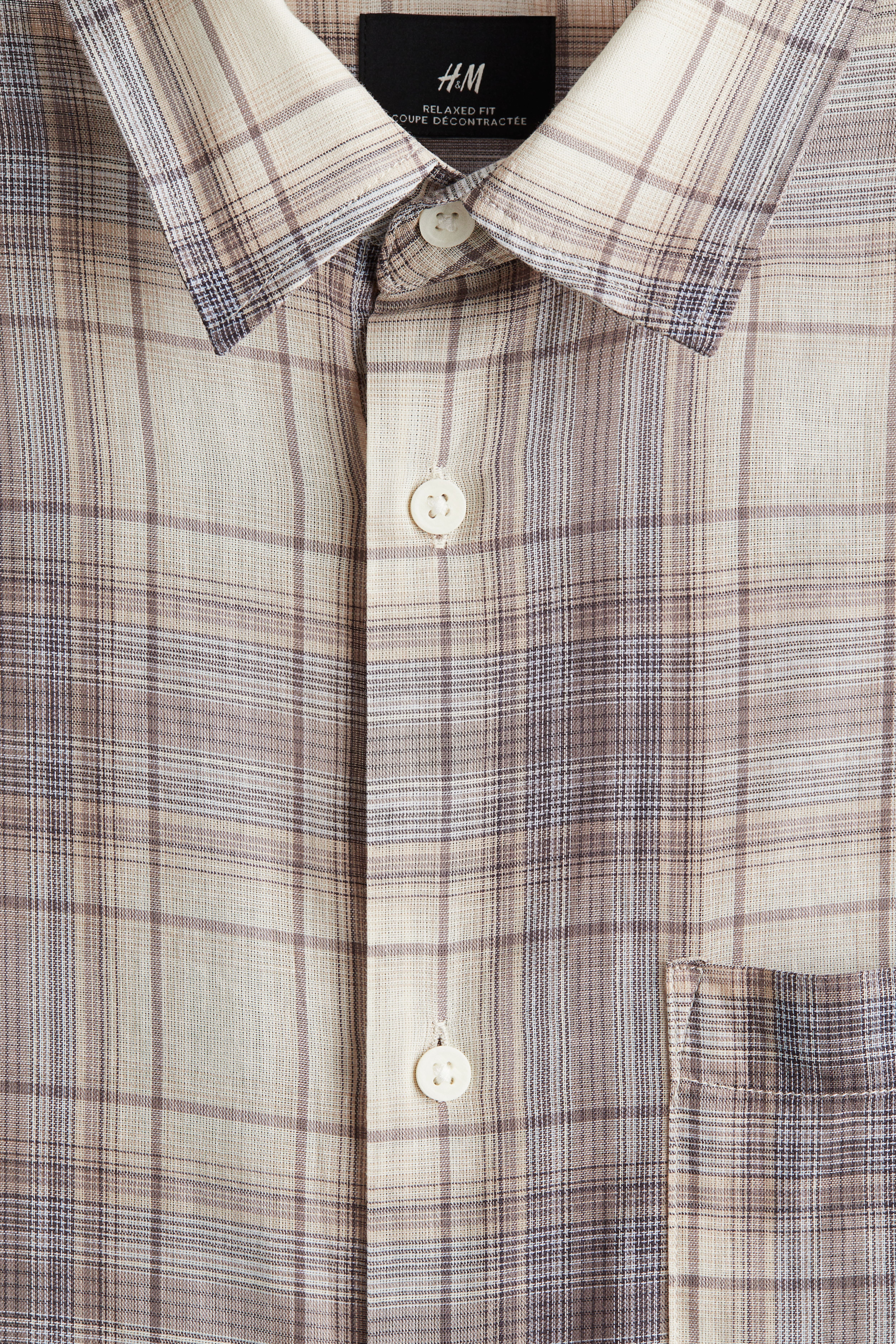 Relaxed-Fit Short-Sleeved Shirt