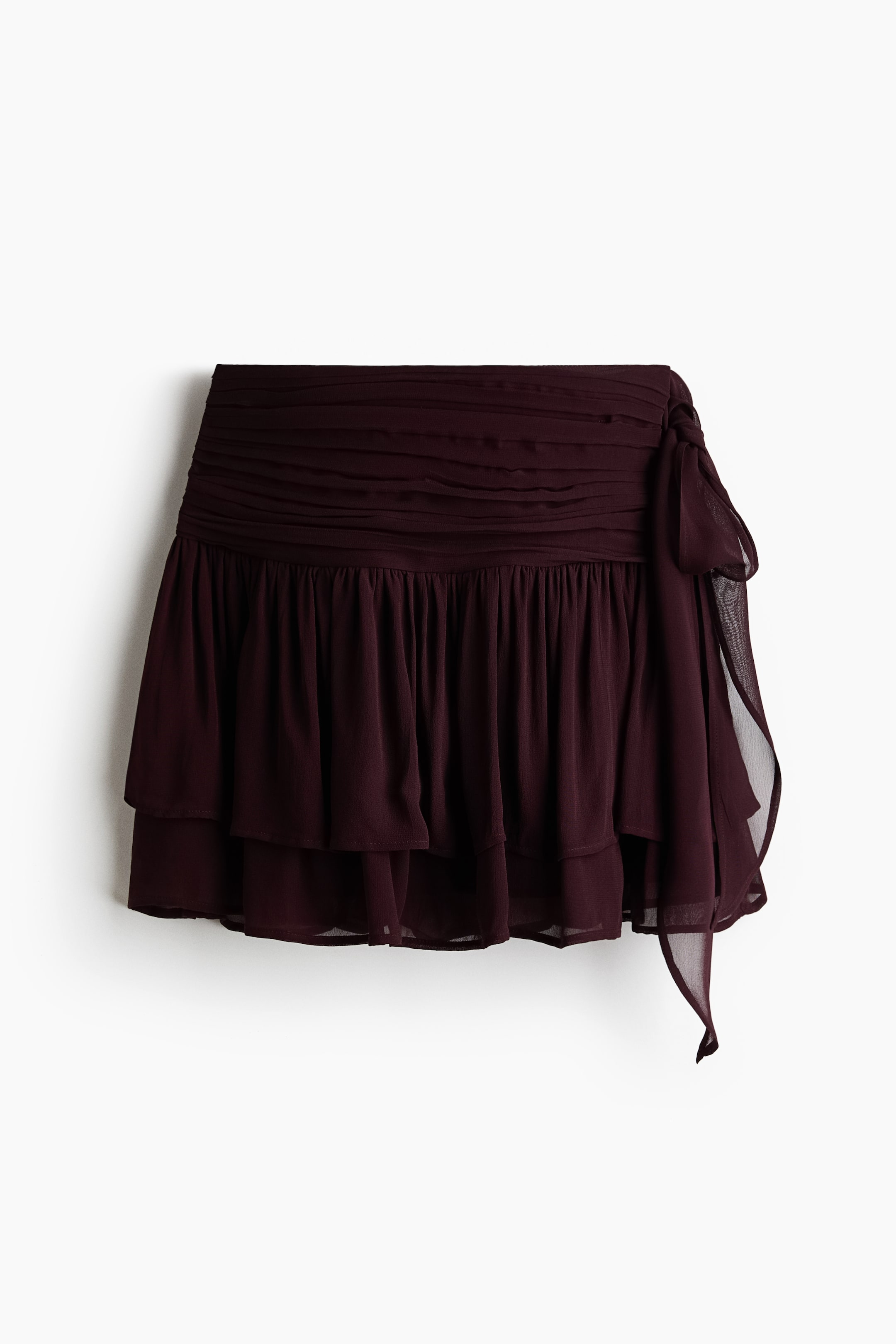 Tiered Viscose Skirt