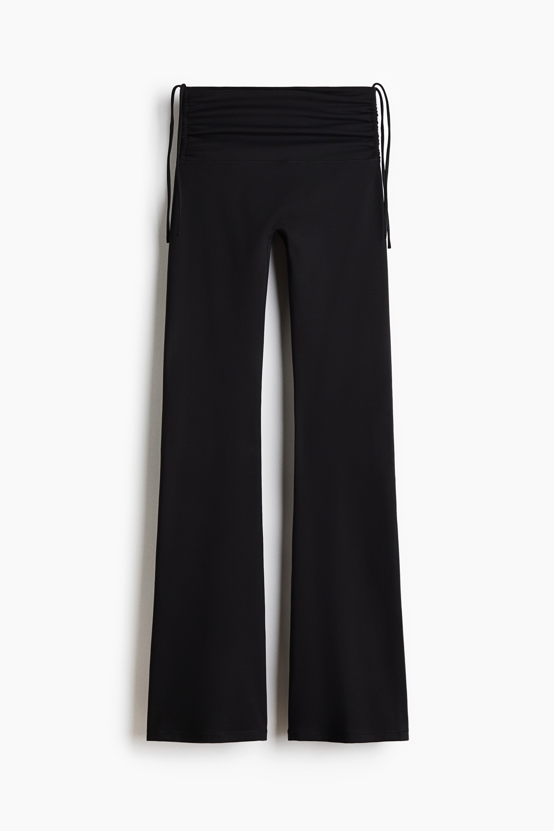 H & M - フレアスポーツレギンス SoftMove™ - ブラック