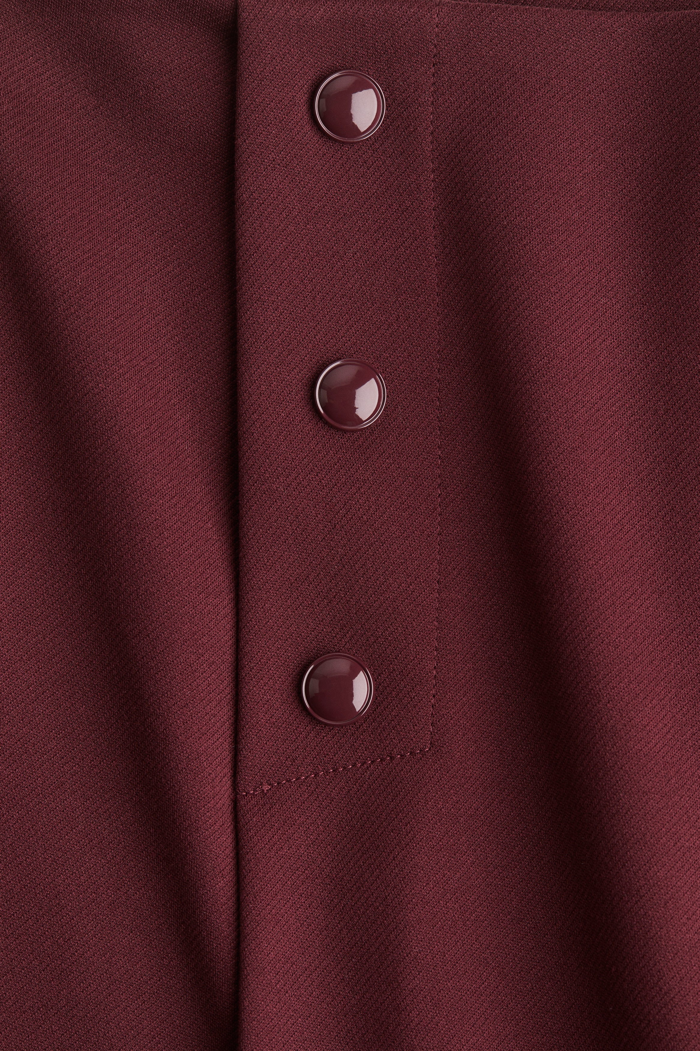 Button-front skort