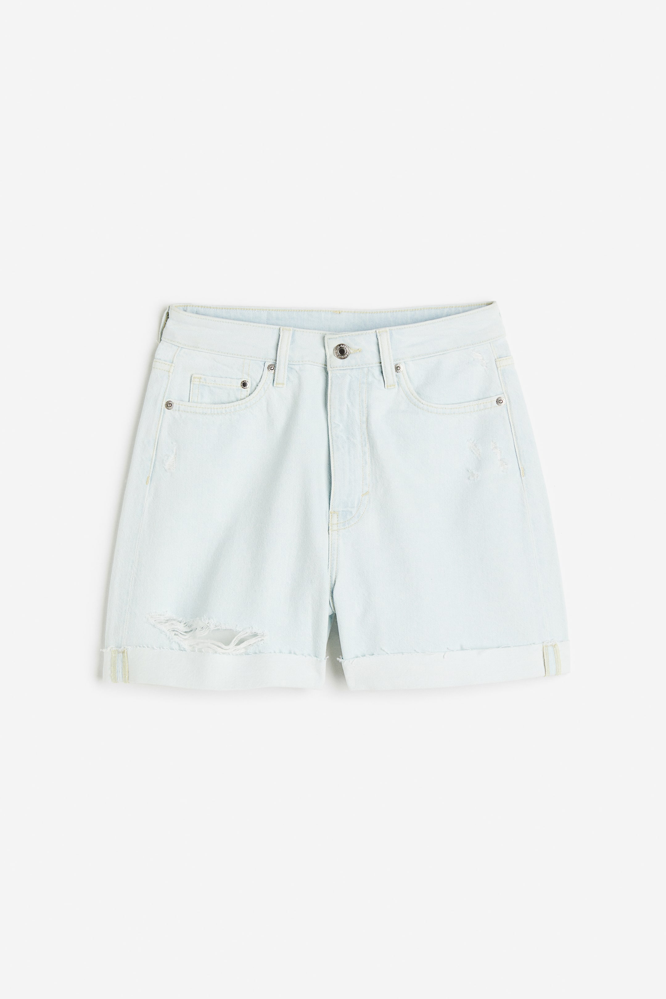 Mom Comfort Ultra High Denim Shorts