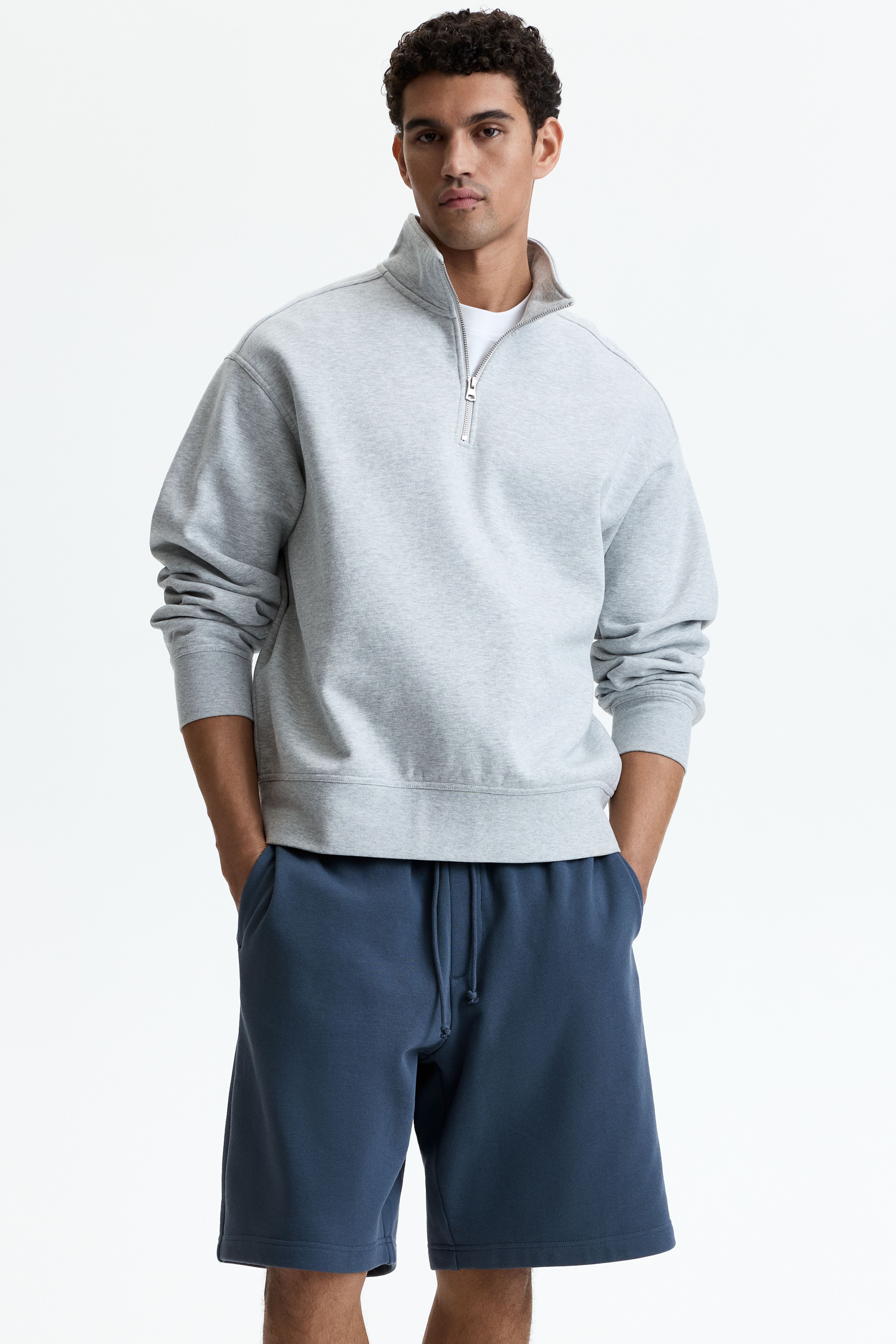 Relaxed-Fit Cotton Shorts