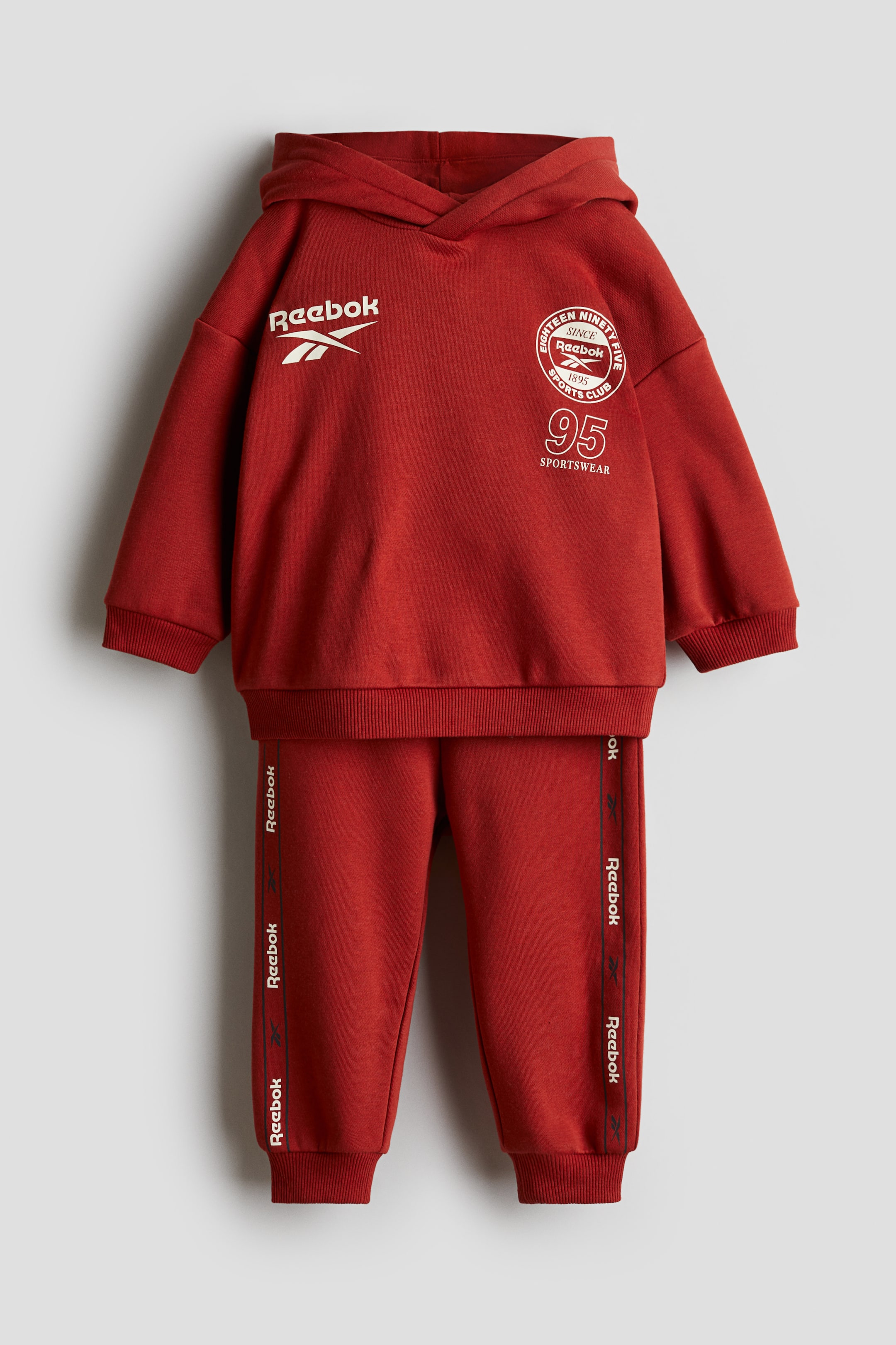 2-piece Sweatsuit with Printed Motif