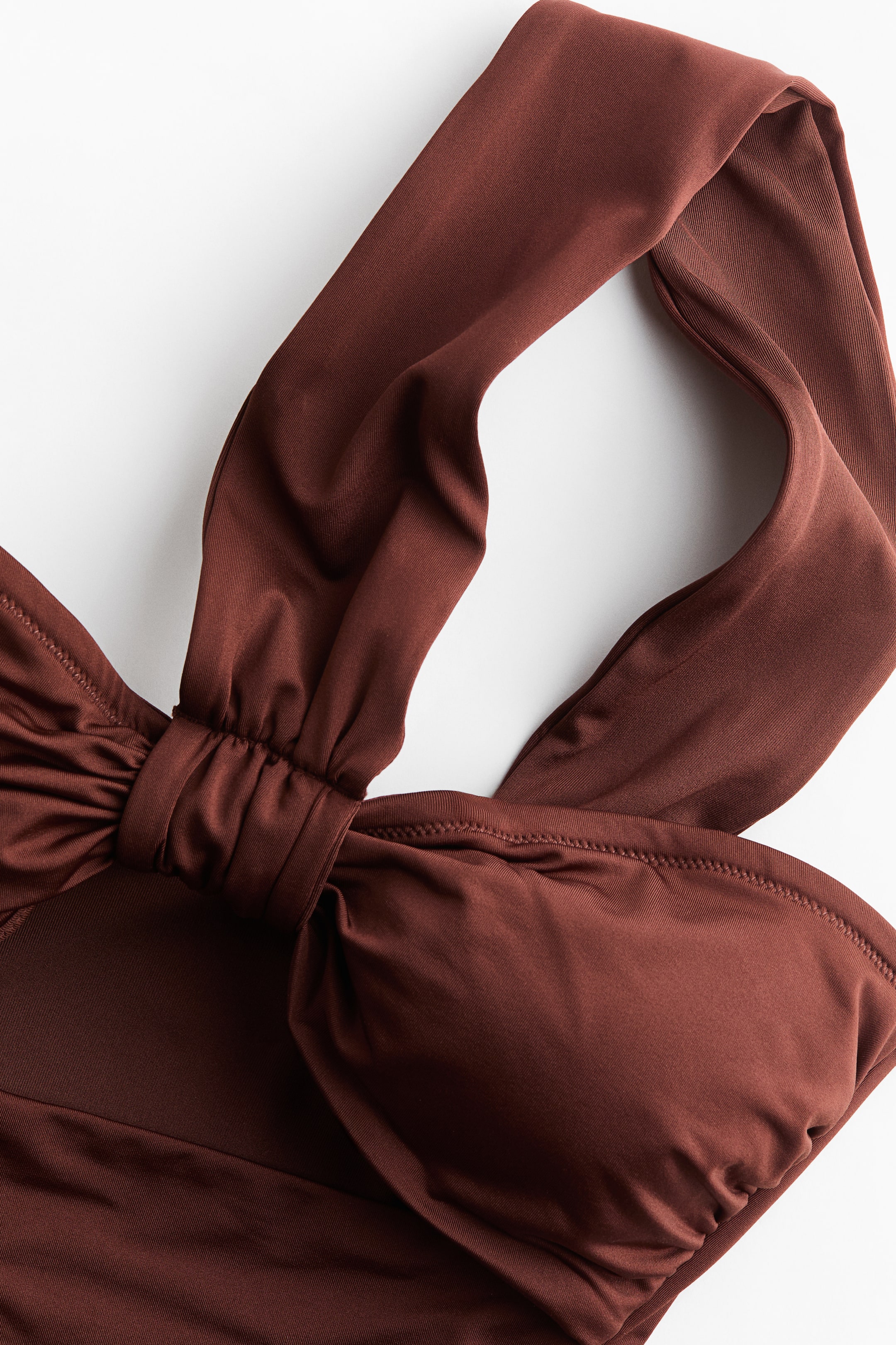 Padded-Cup One-Shoulder Swimsuit