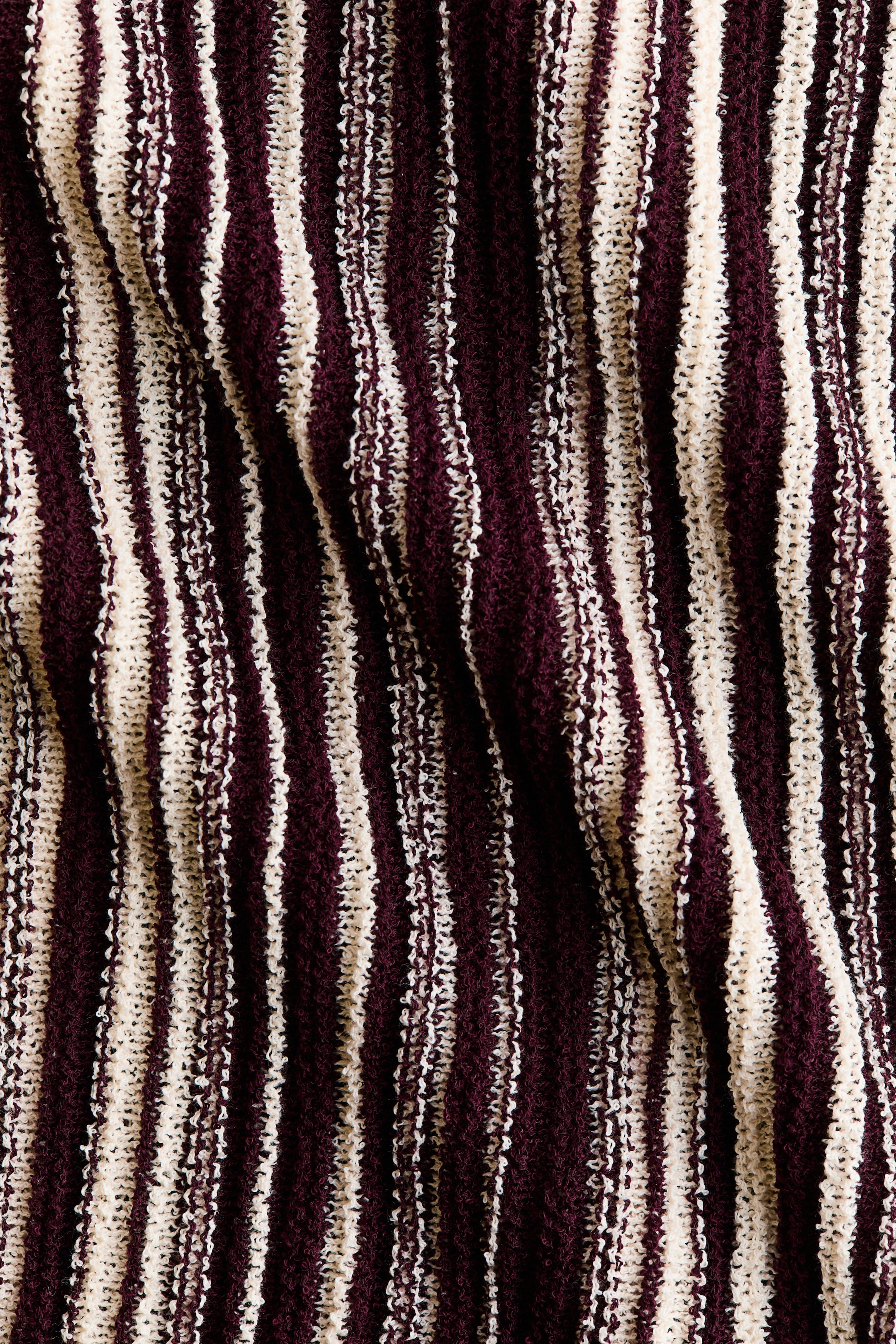MAMA Fringed Knit Dress