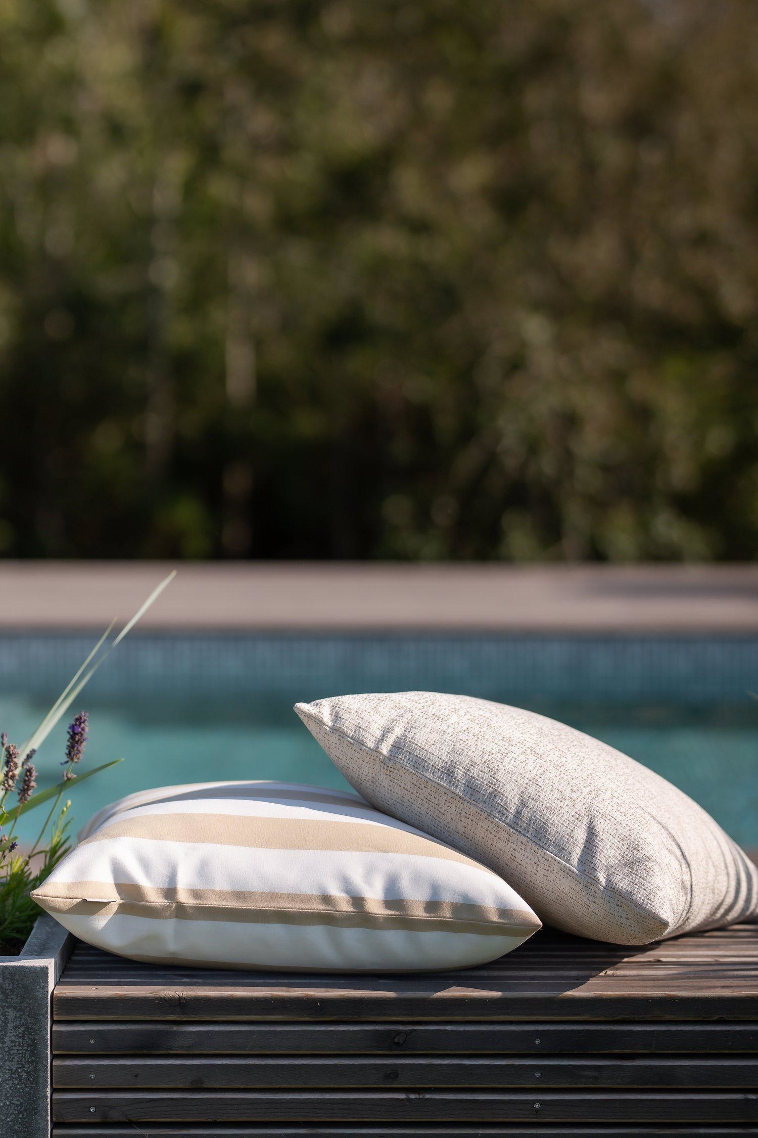 Coussin Nuage - Beige/Gris