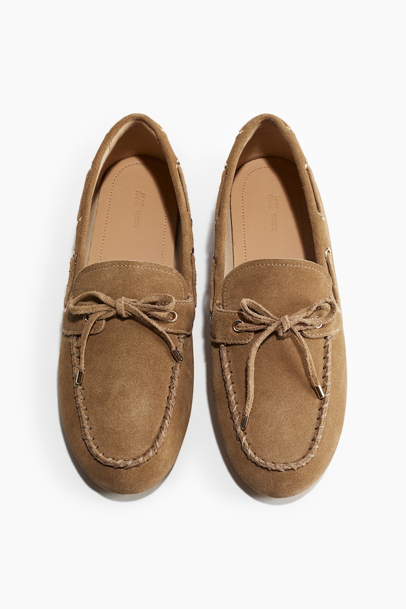 Loafer Mocassin H&m Femme Women's Leather Loafers Flat Heeled Loafers H&M AU