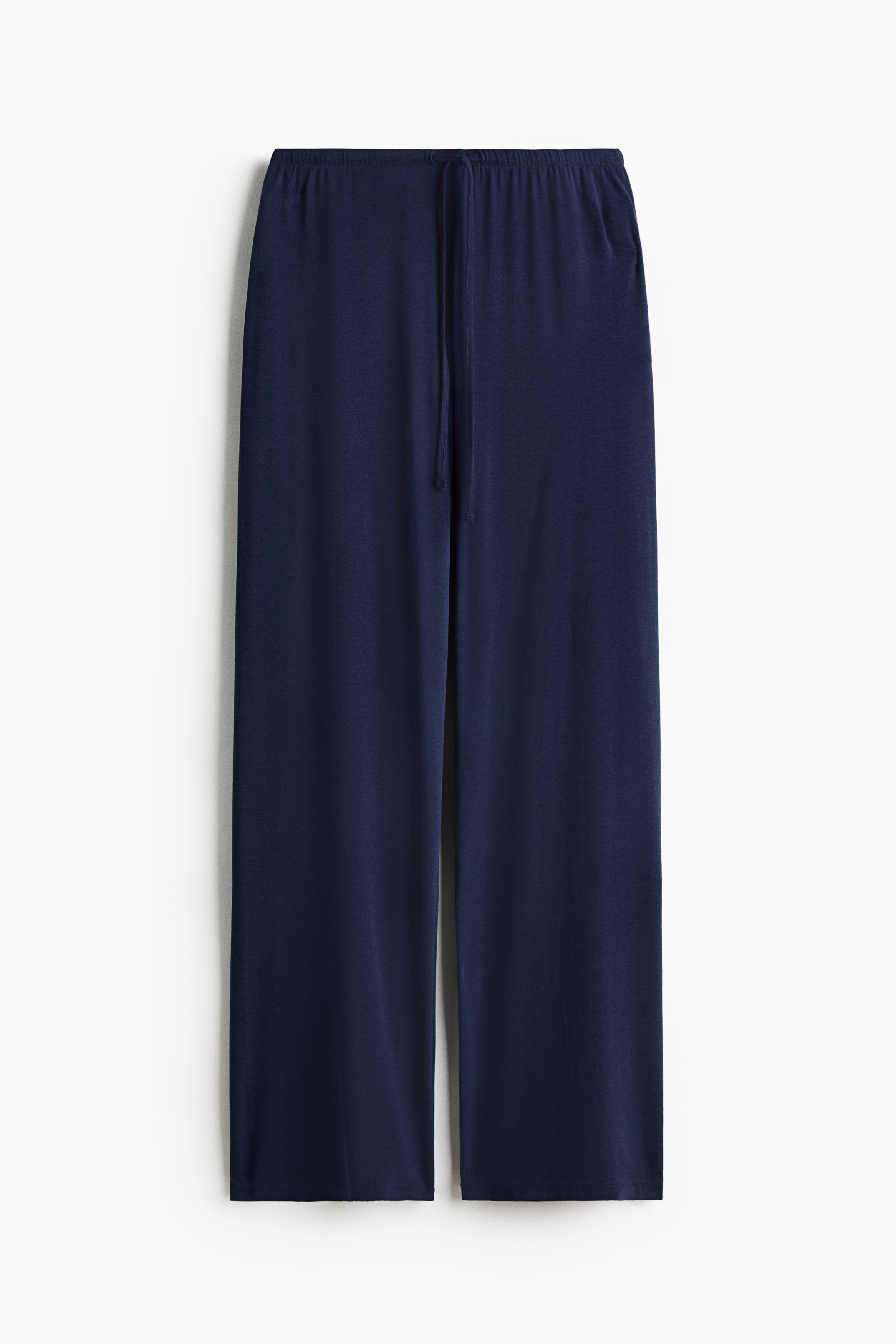 Cotton-blend pyjama bottomsModel