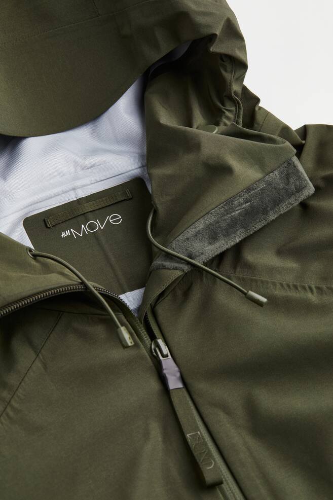 H&M+ StormMove™ 3-layer jacket - Dark khaki green - 7