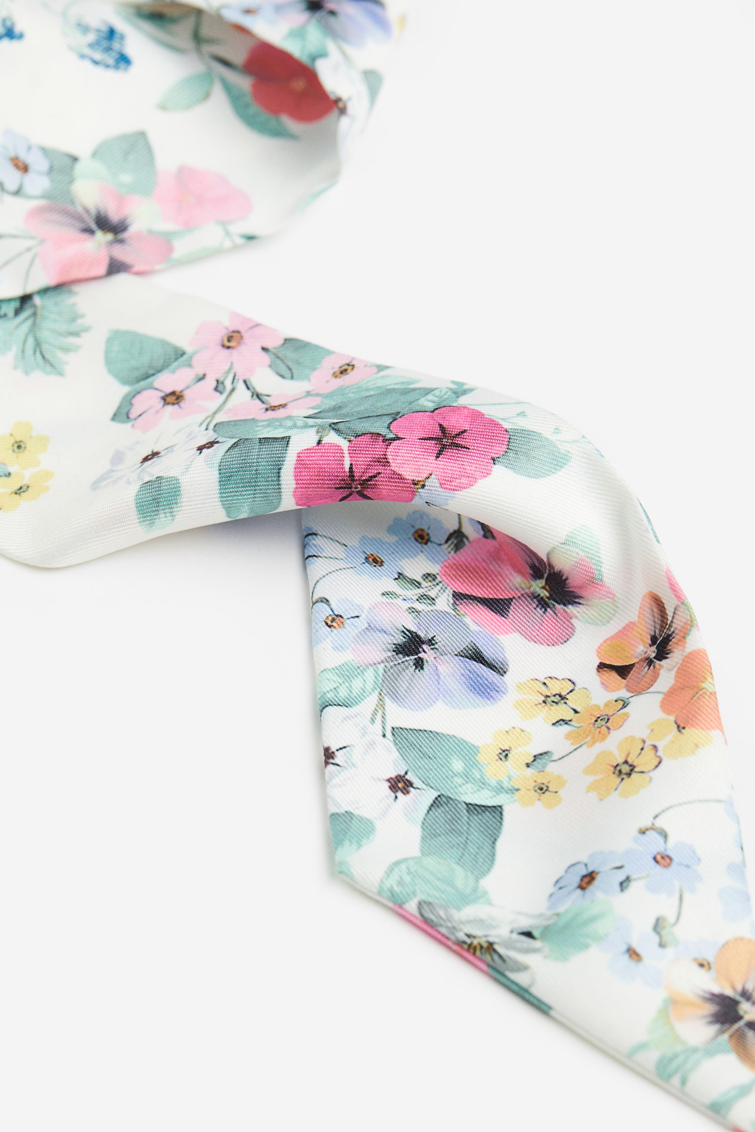 Scarf/Headband - White/Floral/White/Strawberries/Pink/Pattern/Blue/Pattern/Light purple/Pattern - 2