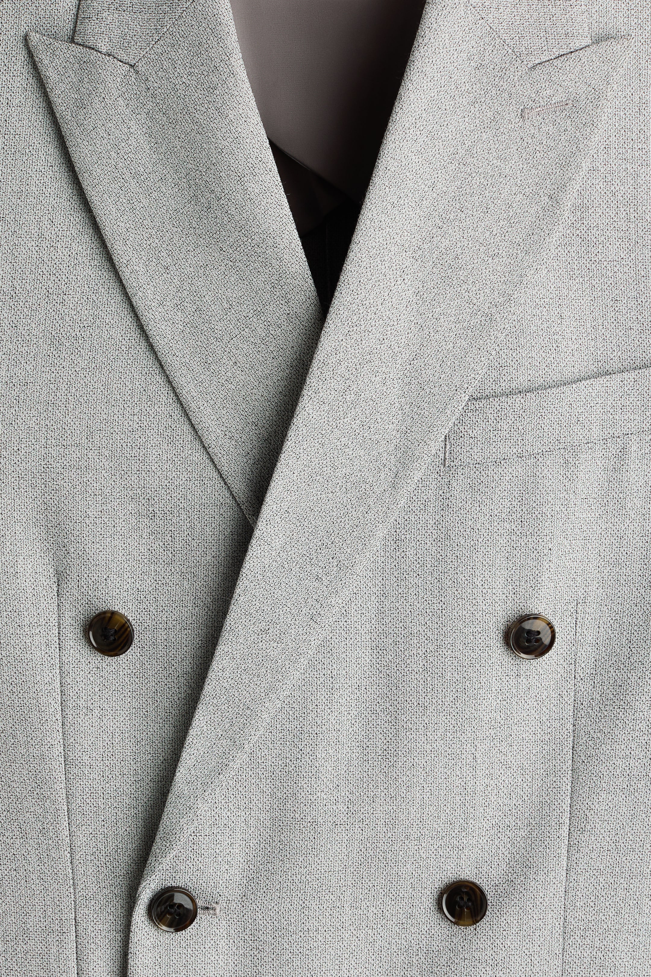 Veste classique à fermeture double boutonnage