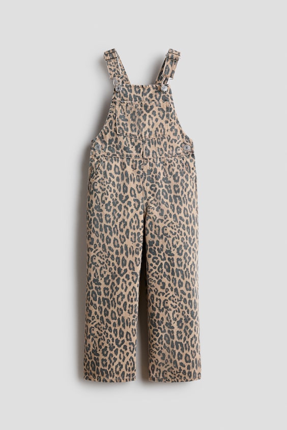 Детские джинсы H&M Patterned denim dungarees