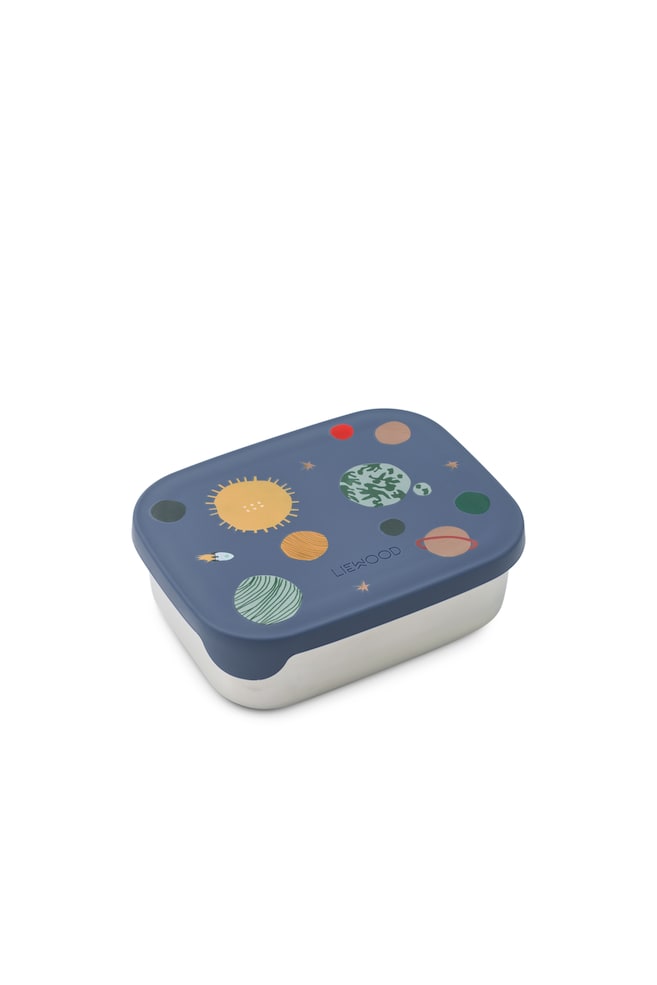 Arthur printed lunchbox - Bleu foncé/planètes - 1