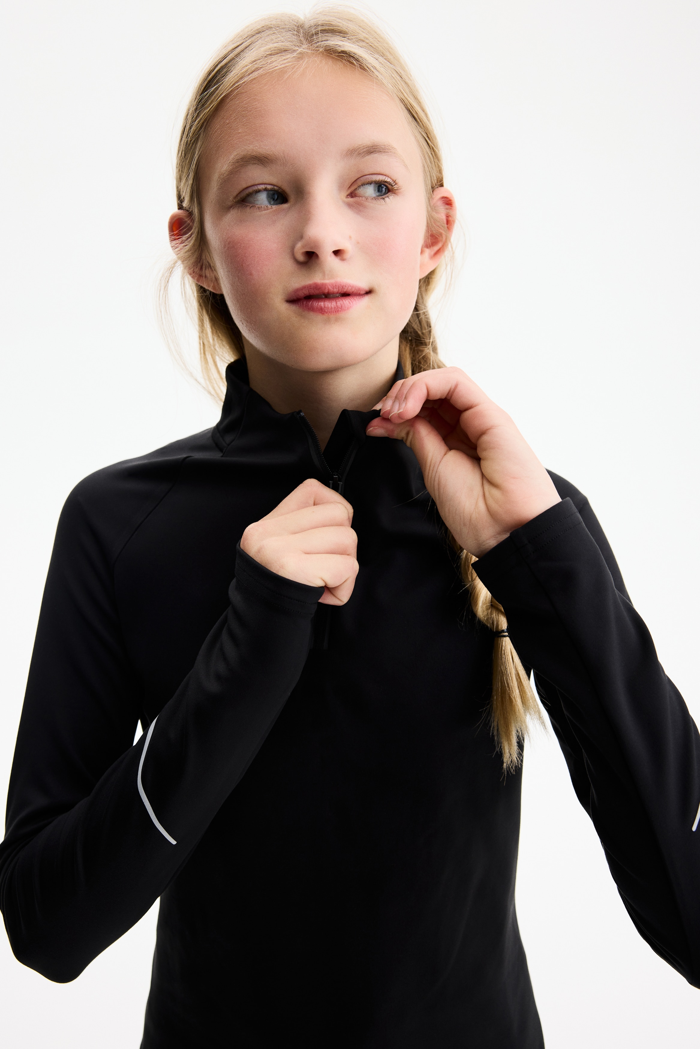 Futball felső DryMove™ - Fekete