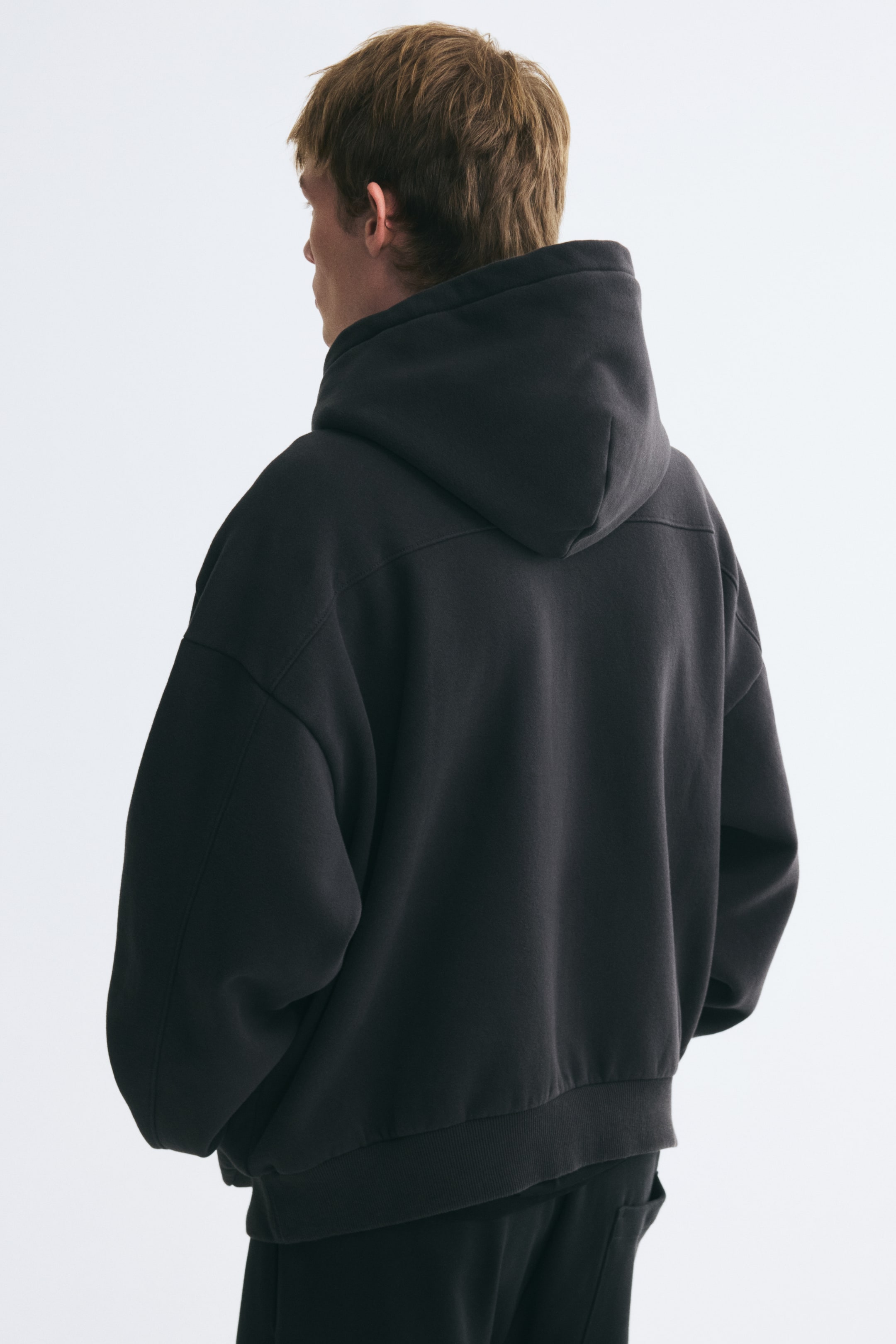 Oversized Printed Hoodie