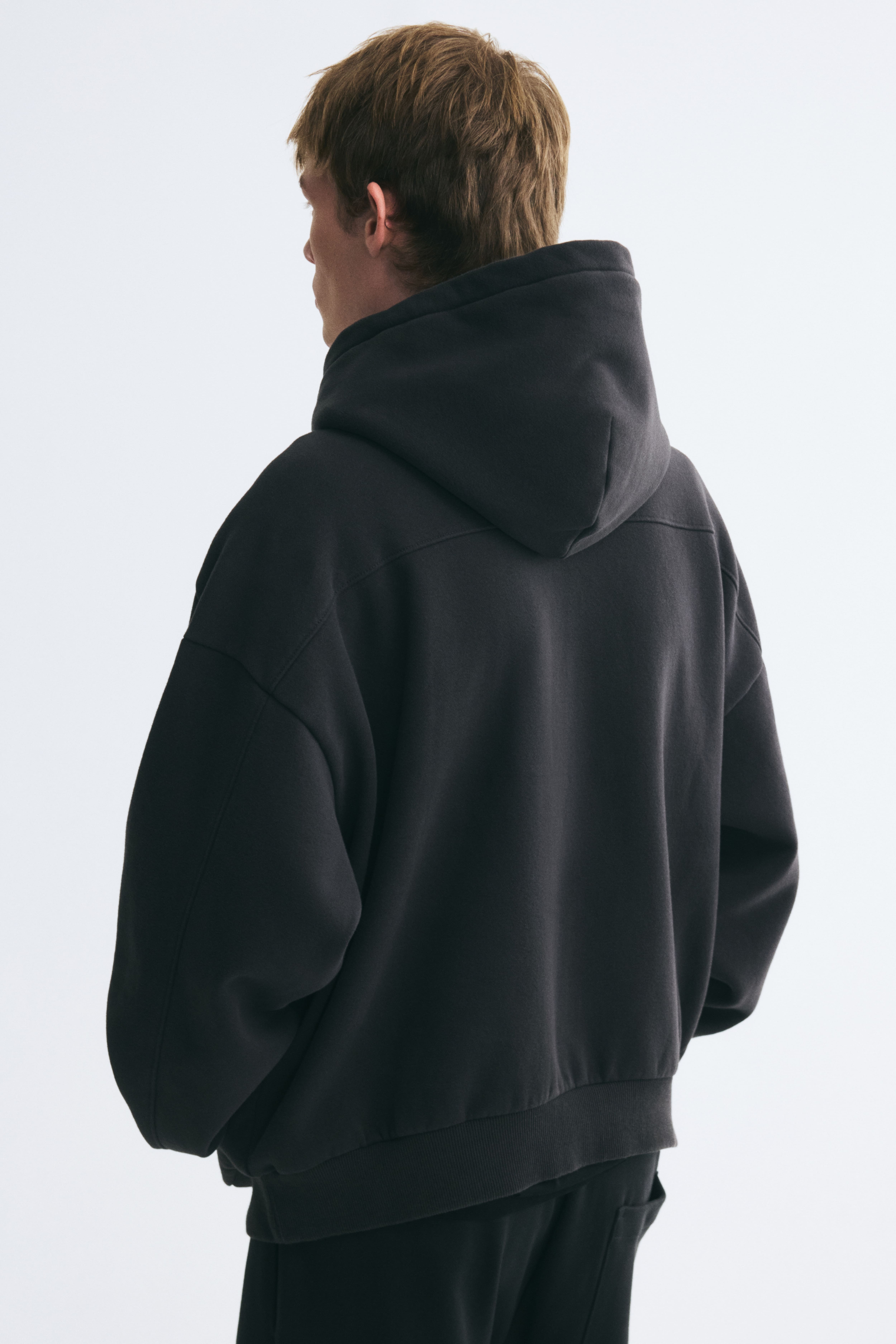 Oversized Printed Hoodie