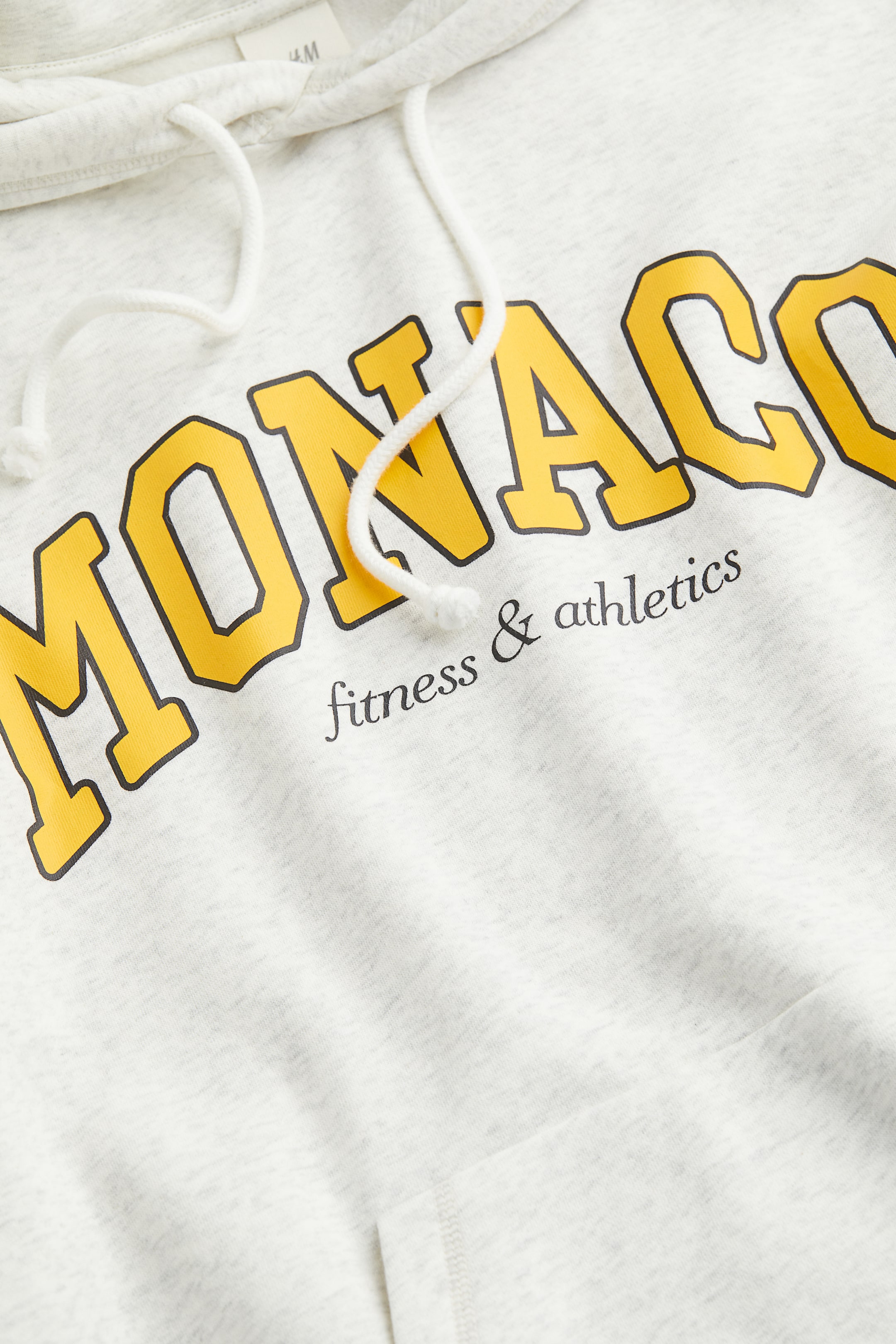 View larger image: Printed hoodie - Light grey marl/Monaco - Ladies | H&M IN 2